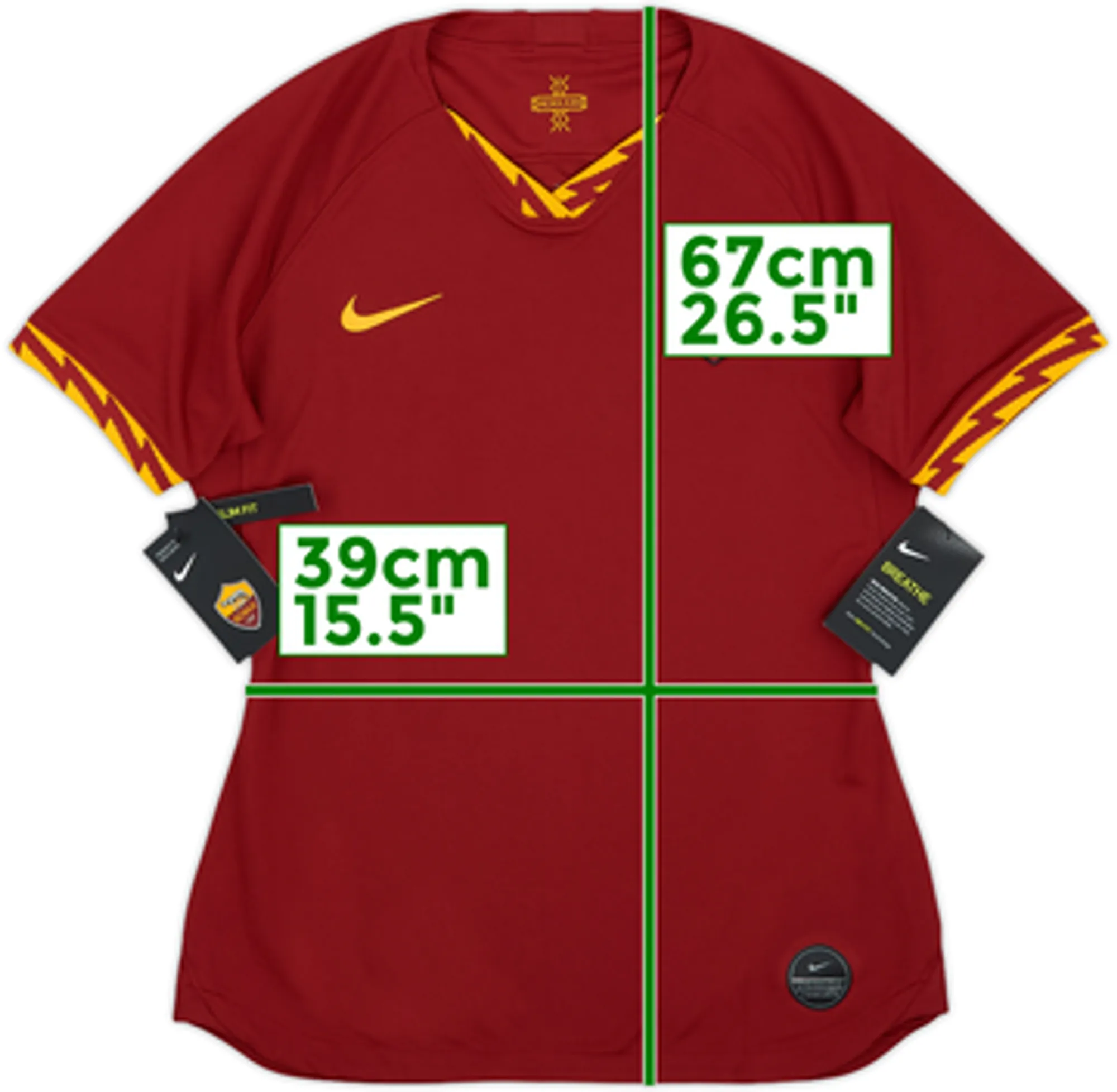 2019-20 Roma Home Shirt (Women's M)