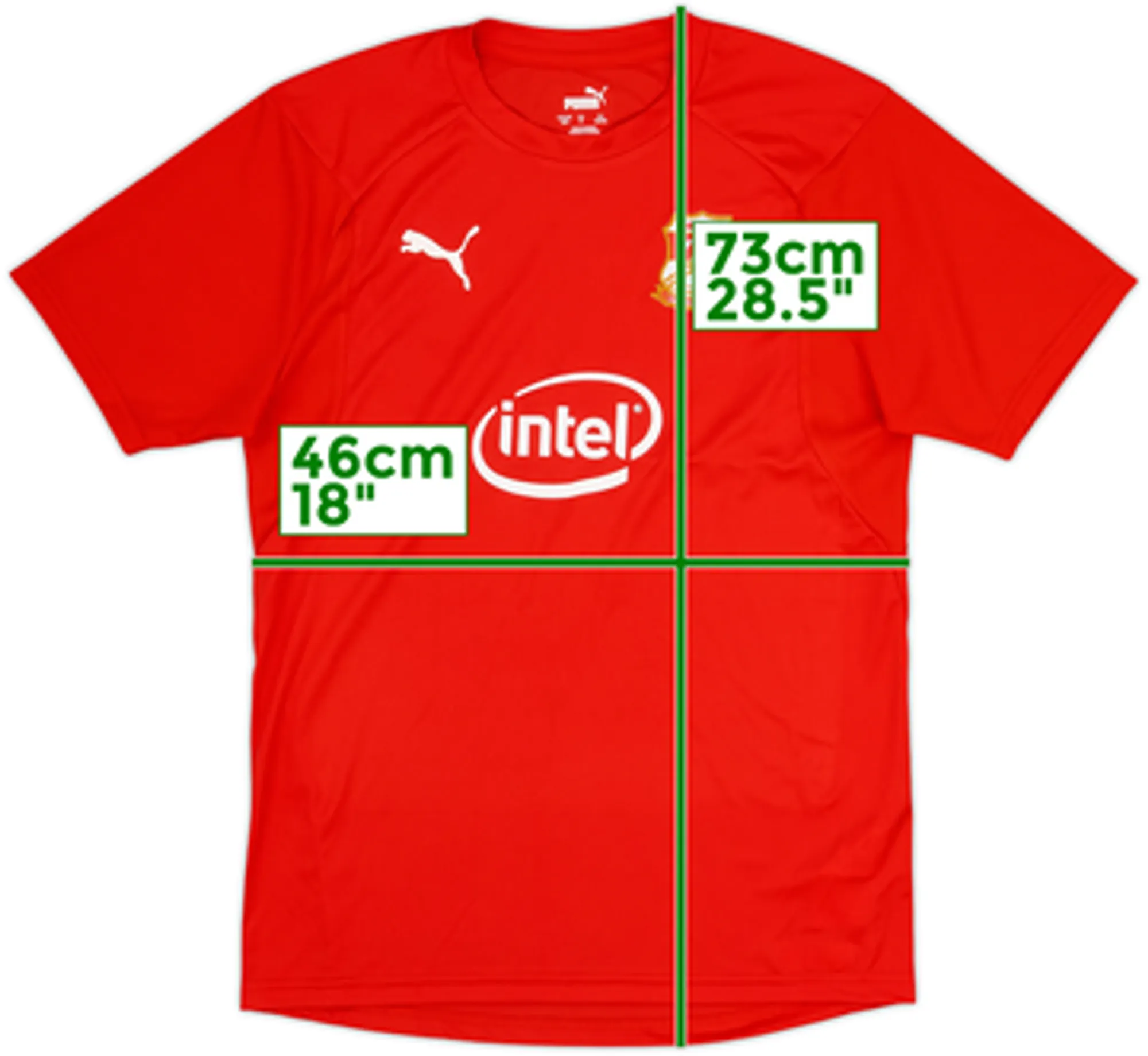 2017-18 Swindon Town Puma Training Shirt - 6/10 - (S)