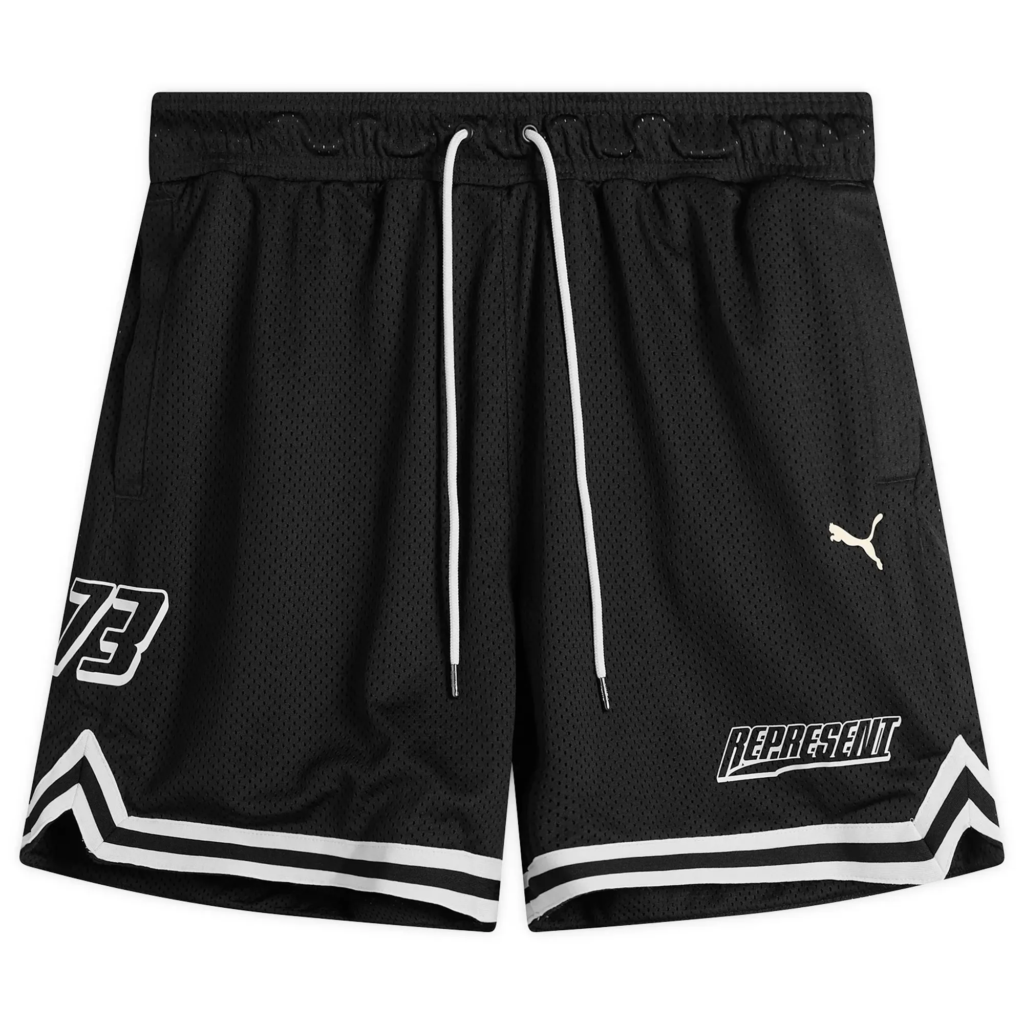 PUMA x Represent Oversized Shorts Men, Black