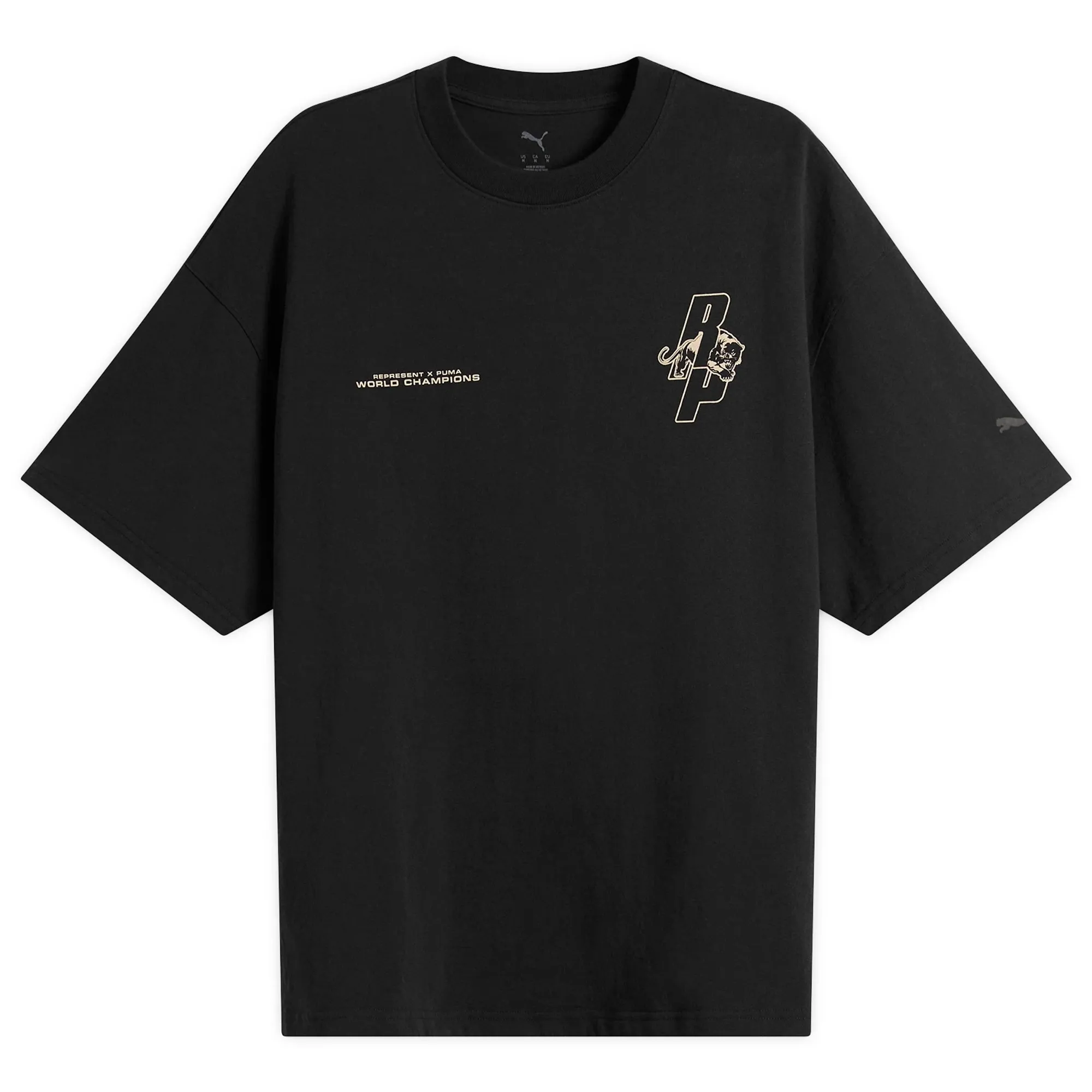 PUMA x Represent T-Shirt Oversized Men, Black