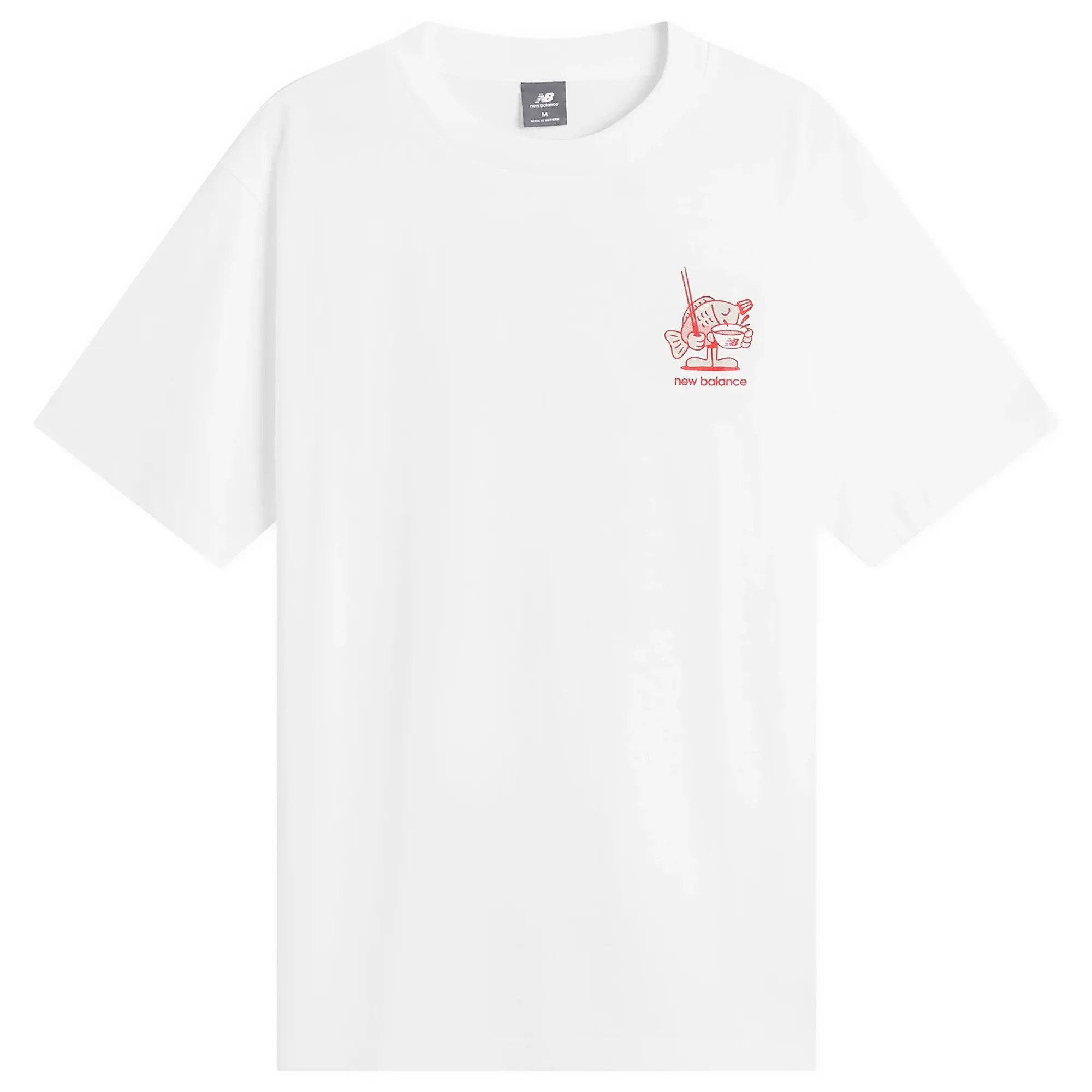 New Balance Men's Ramen T-Shirt White