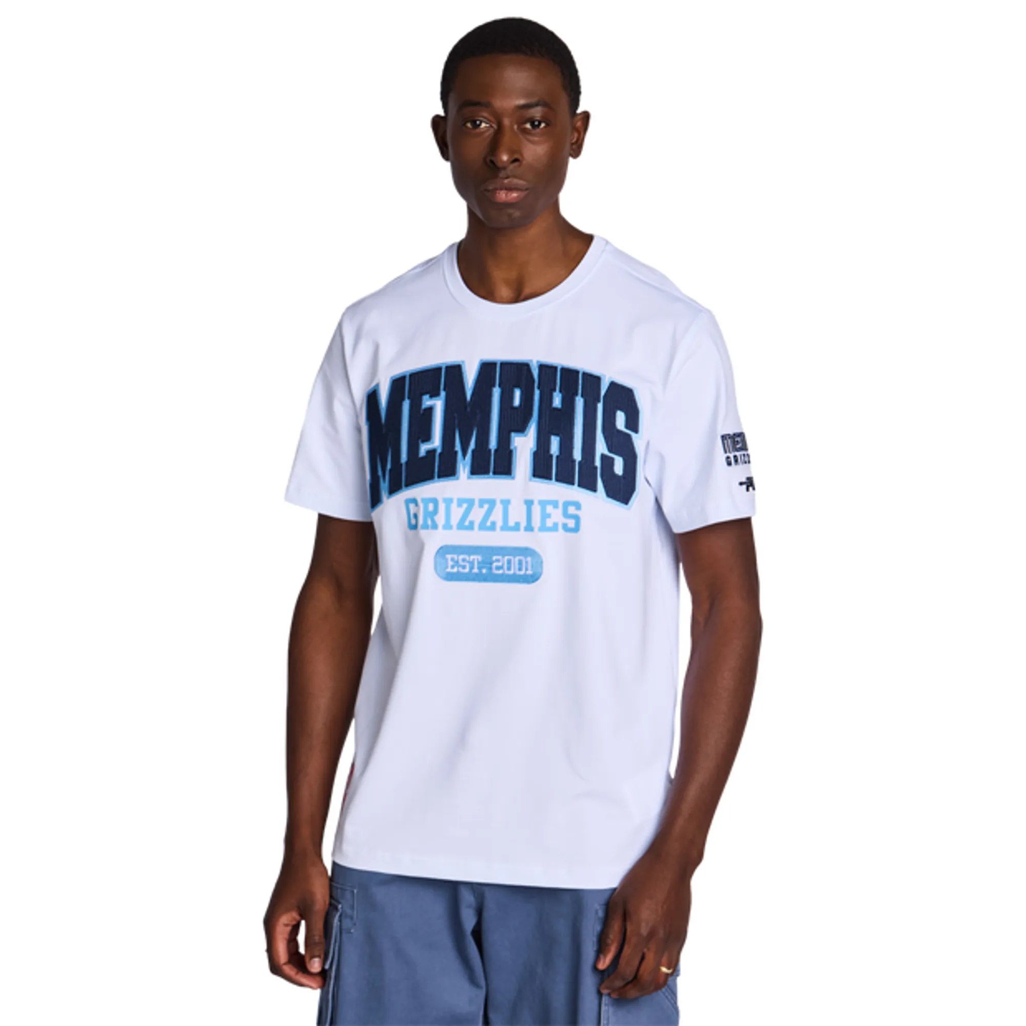 Pro Standard Grizzlies City Arch Soccer Men T-Shirts - White