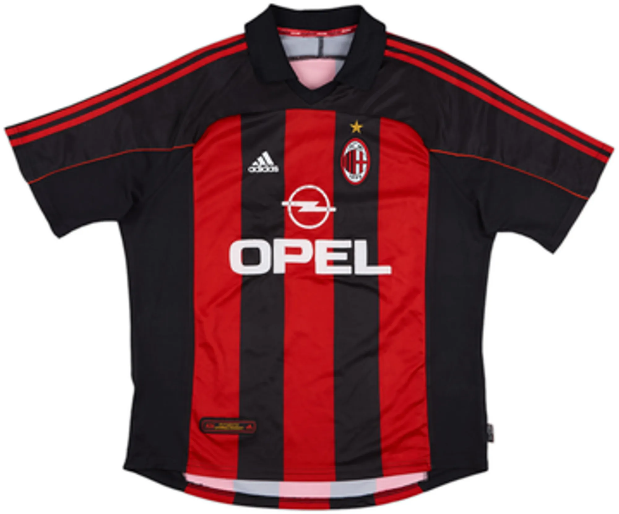 2000-02 AC Milan Home Shirt Shevchenko #7 - 6/10 - (XL)