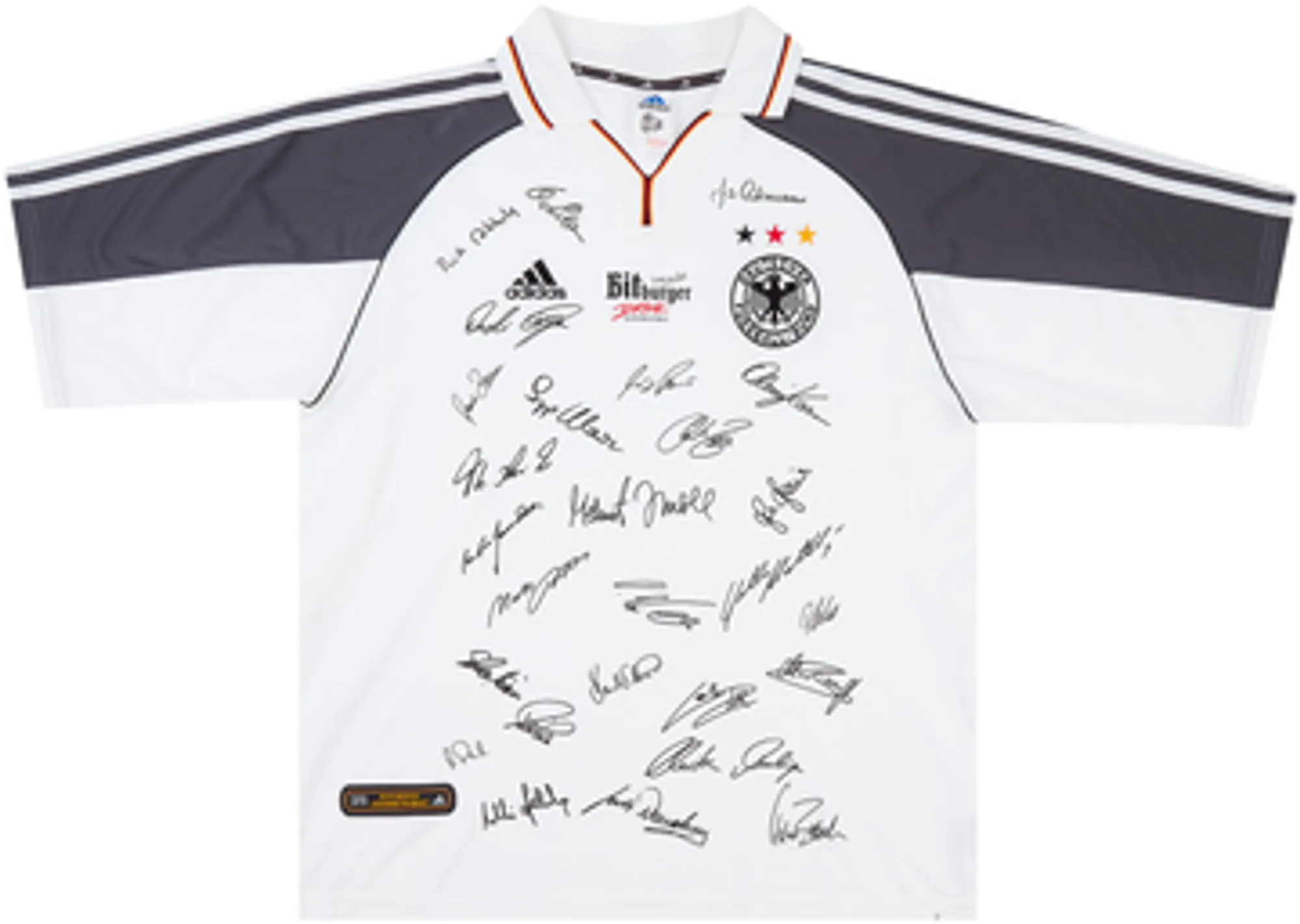 2000-02 Germany 'Squad Signed' Home Shirt EXL