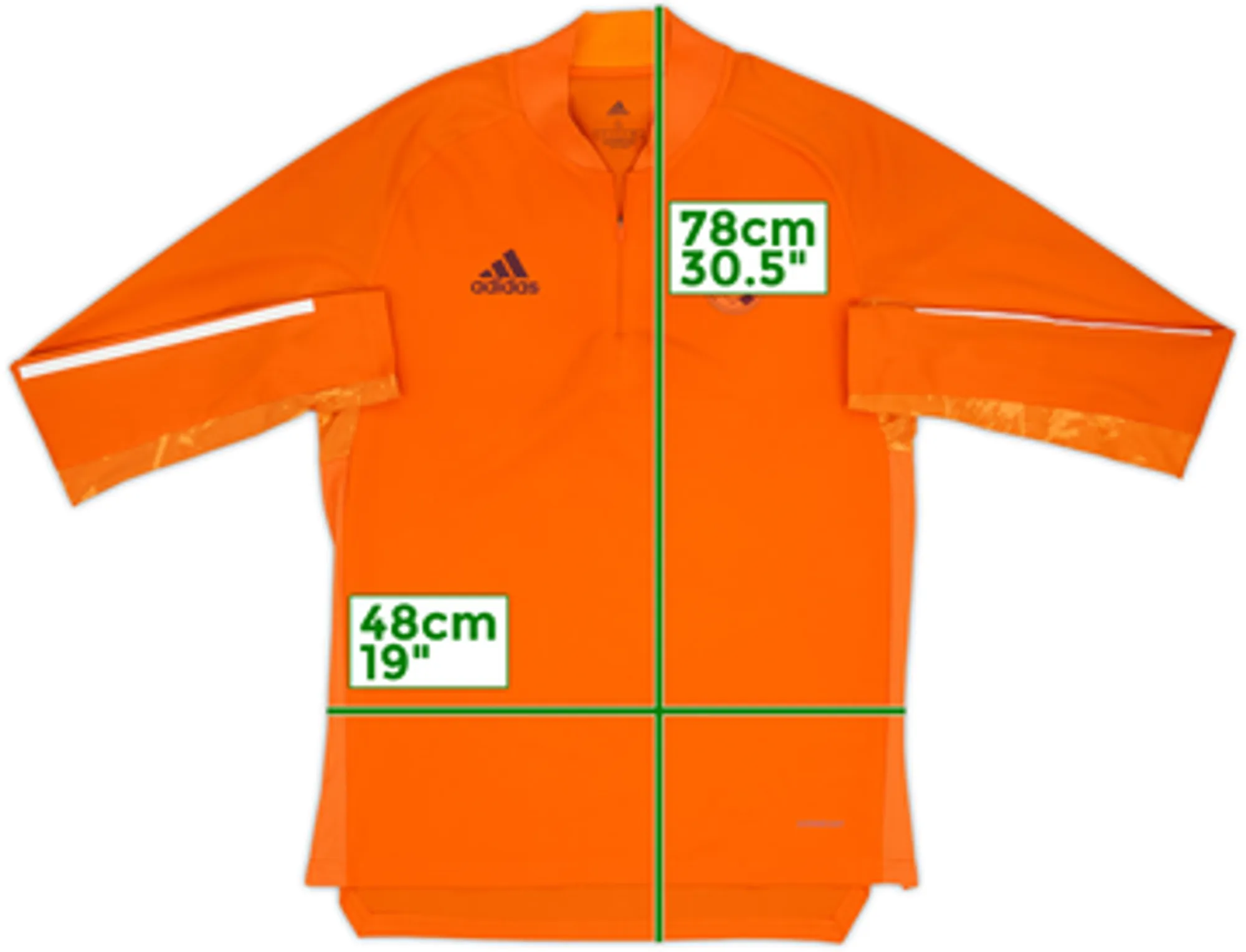 2020-21 Real Madrid adidas 1/4 Zip Training Top - 10/10 - (S)