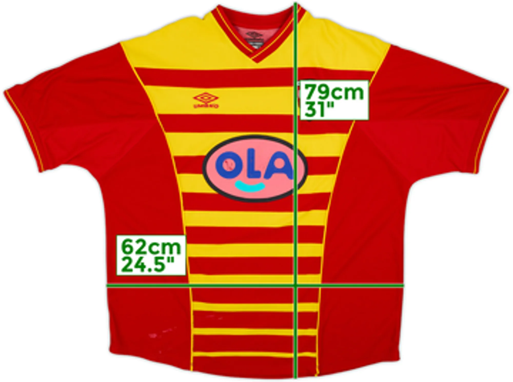 2000-01 Lens Home Shirt - 8/10 - (XXL)