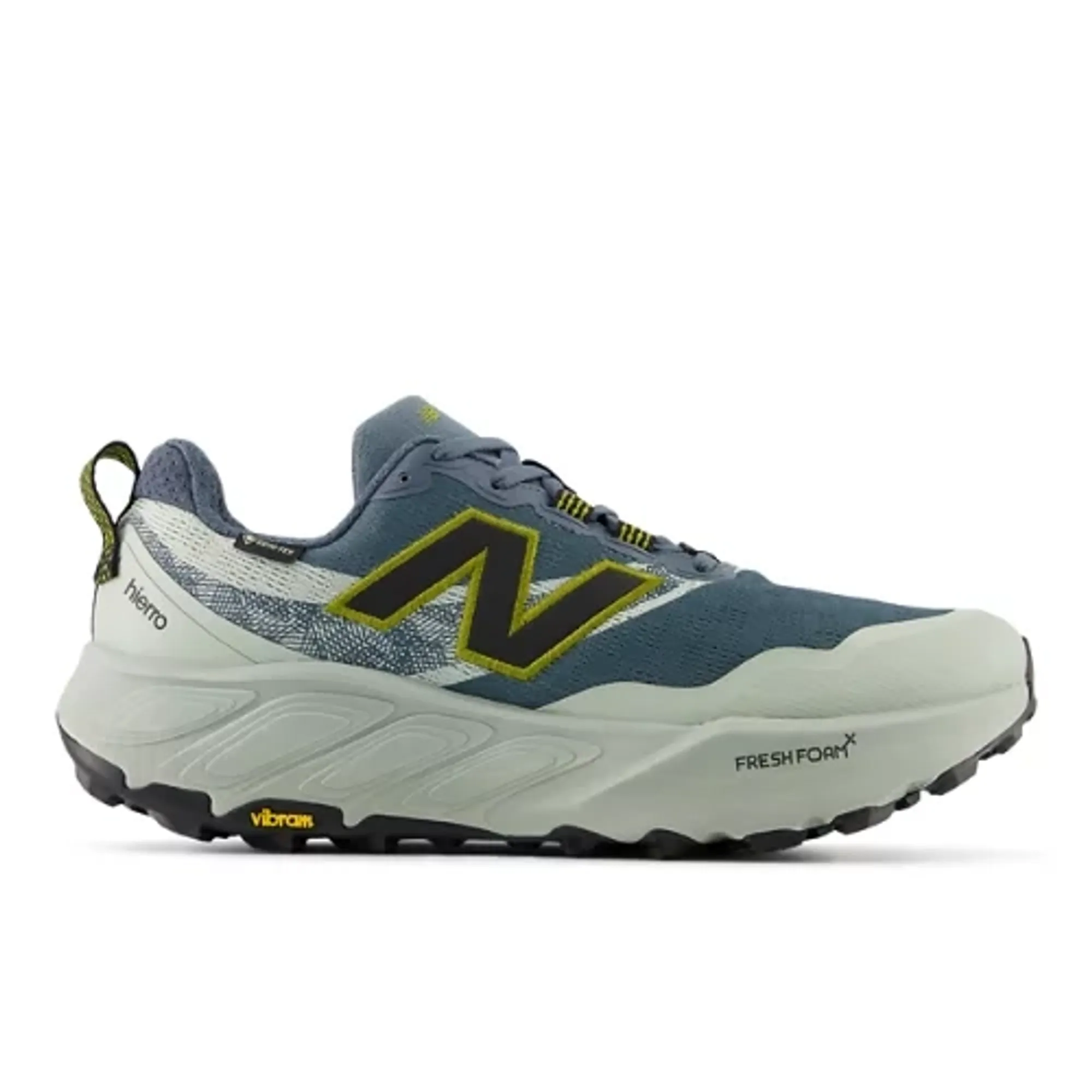 New Balance Men's Fresh Foam X Hierro v9 Gore-Tex® in Blue/Green Synthetic