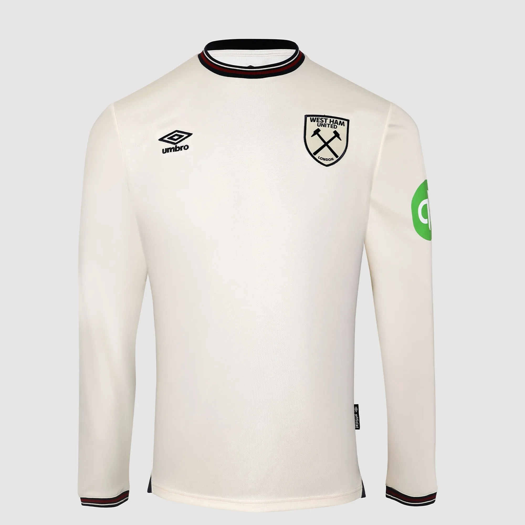 West Ham 25/26 Junior Long Sleeve Away Shirt