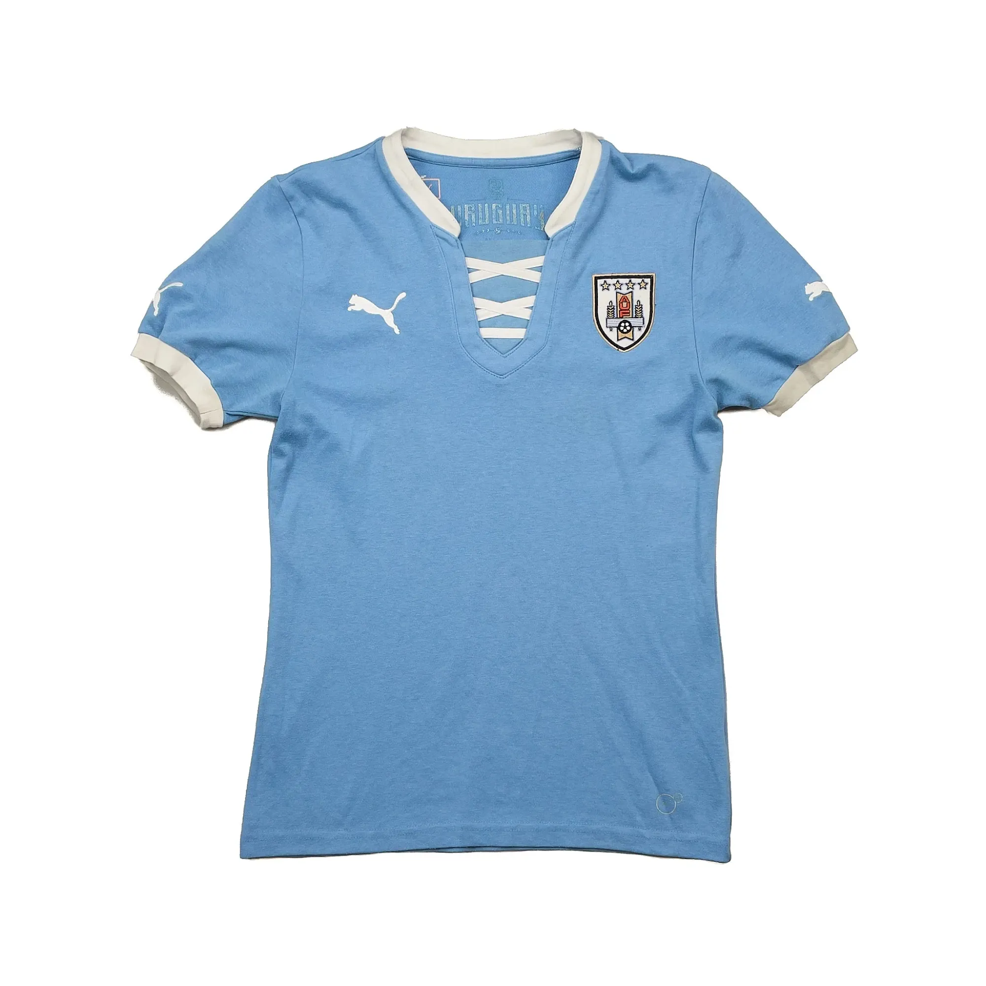 2013 Uruguay Confederations Cup Shirt (S) Puma | Cult Kits