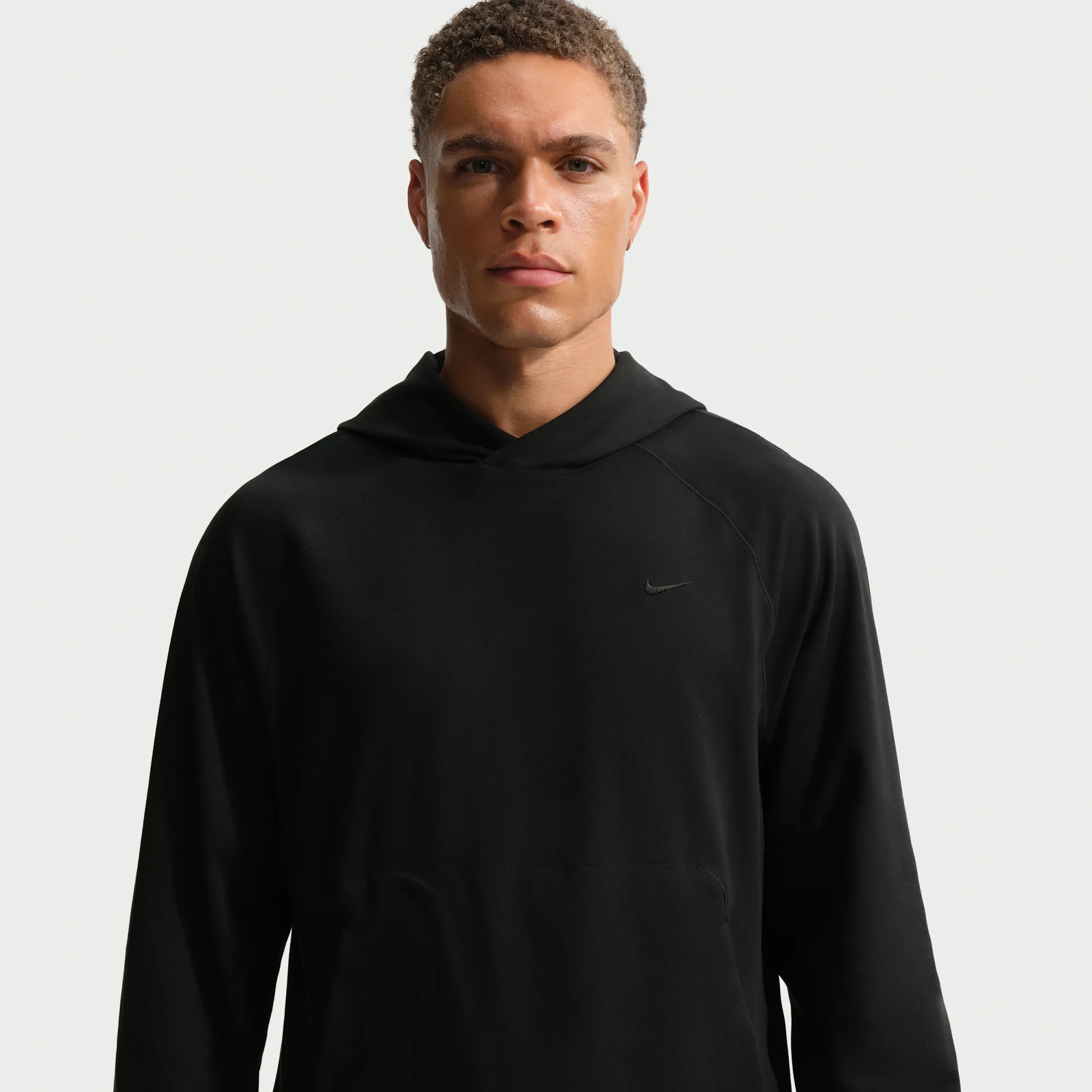 Nike Primary NanoKnit Dri-FIT UV Protection Pullover Performance Hoodie - Black