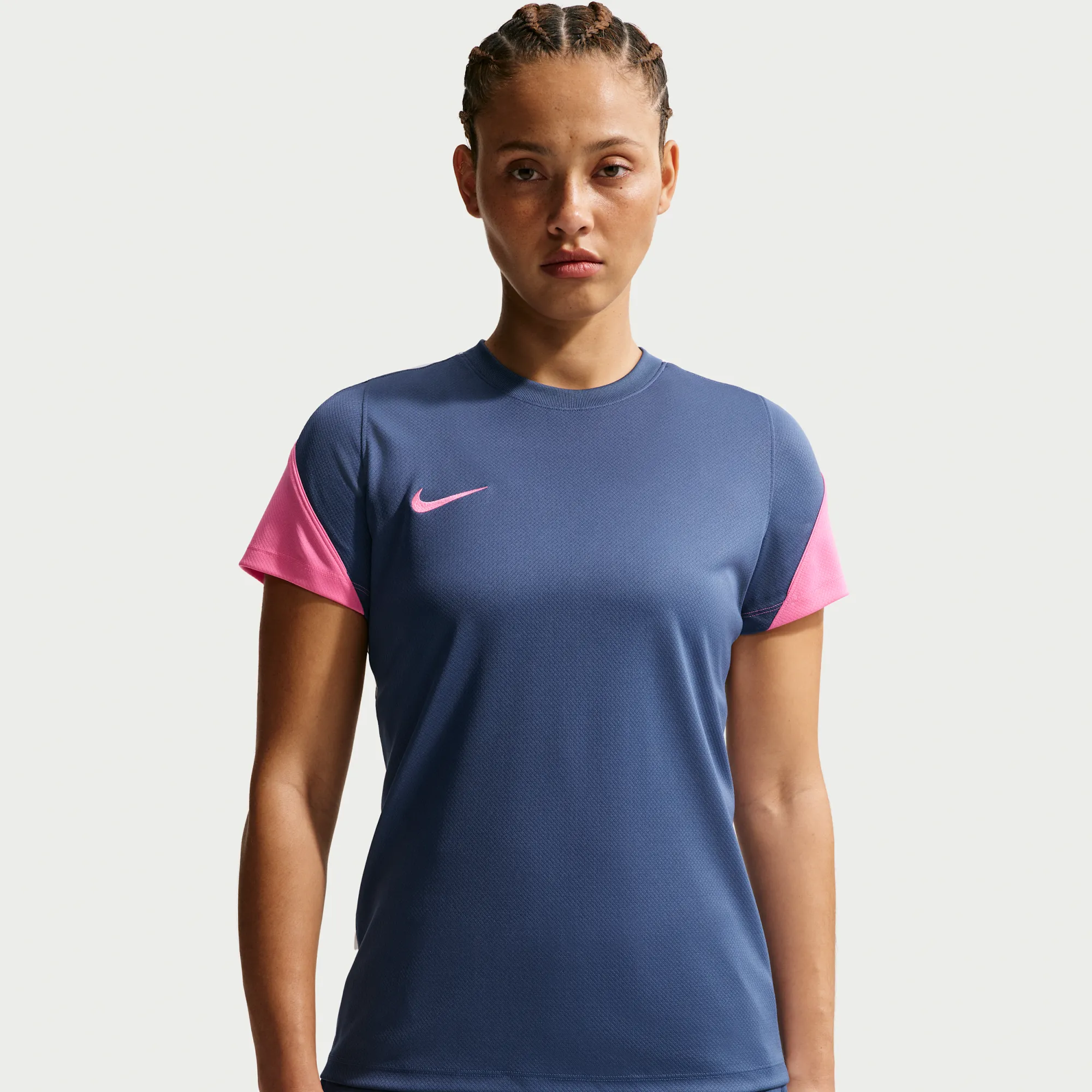 Nike Strike Women's Dri-FIT Football Short-Sleeve Top - Blue