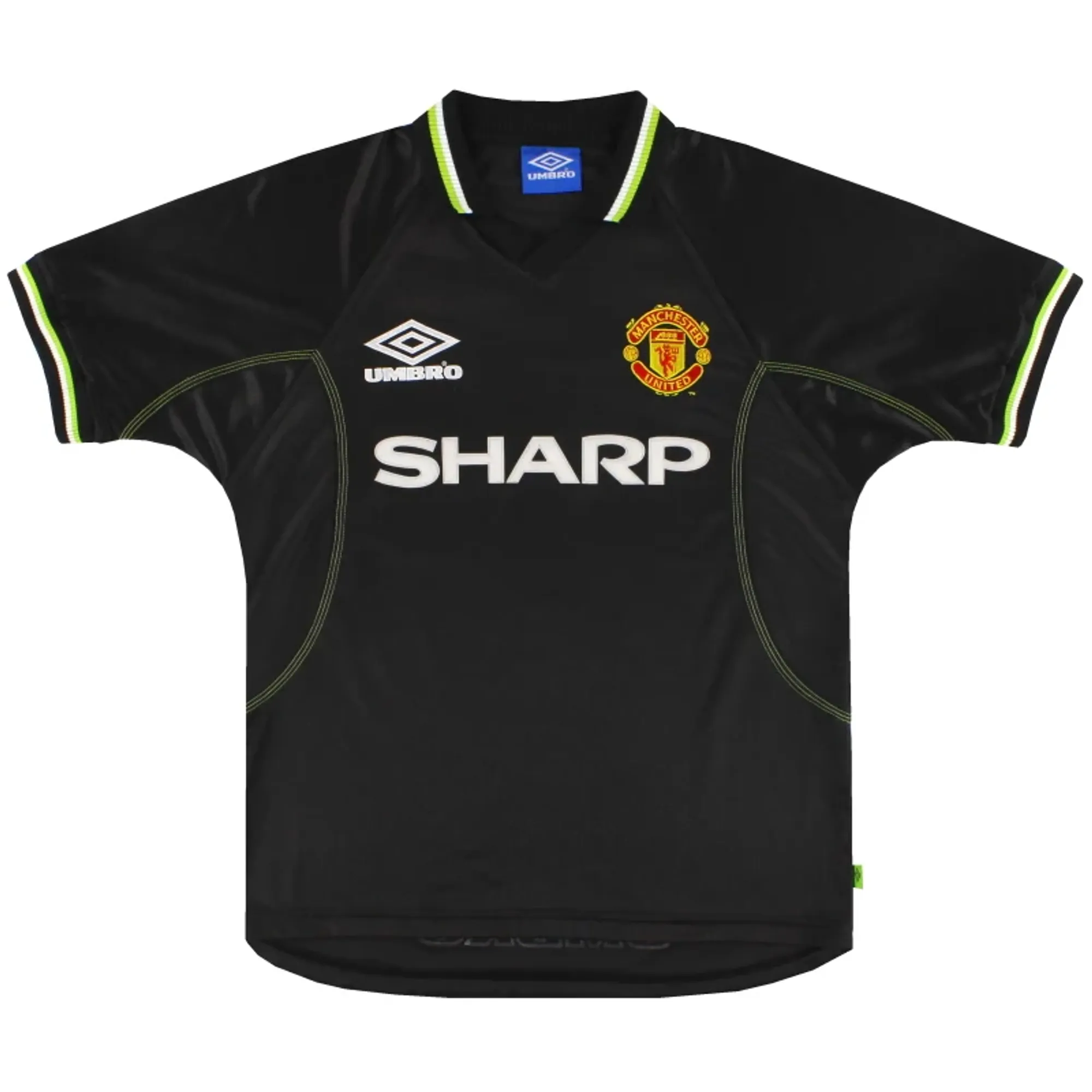 1998-99 Manchester United Umbro Third Shirt L - Manchester United / Excellent