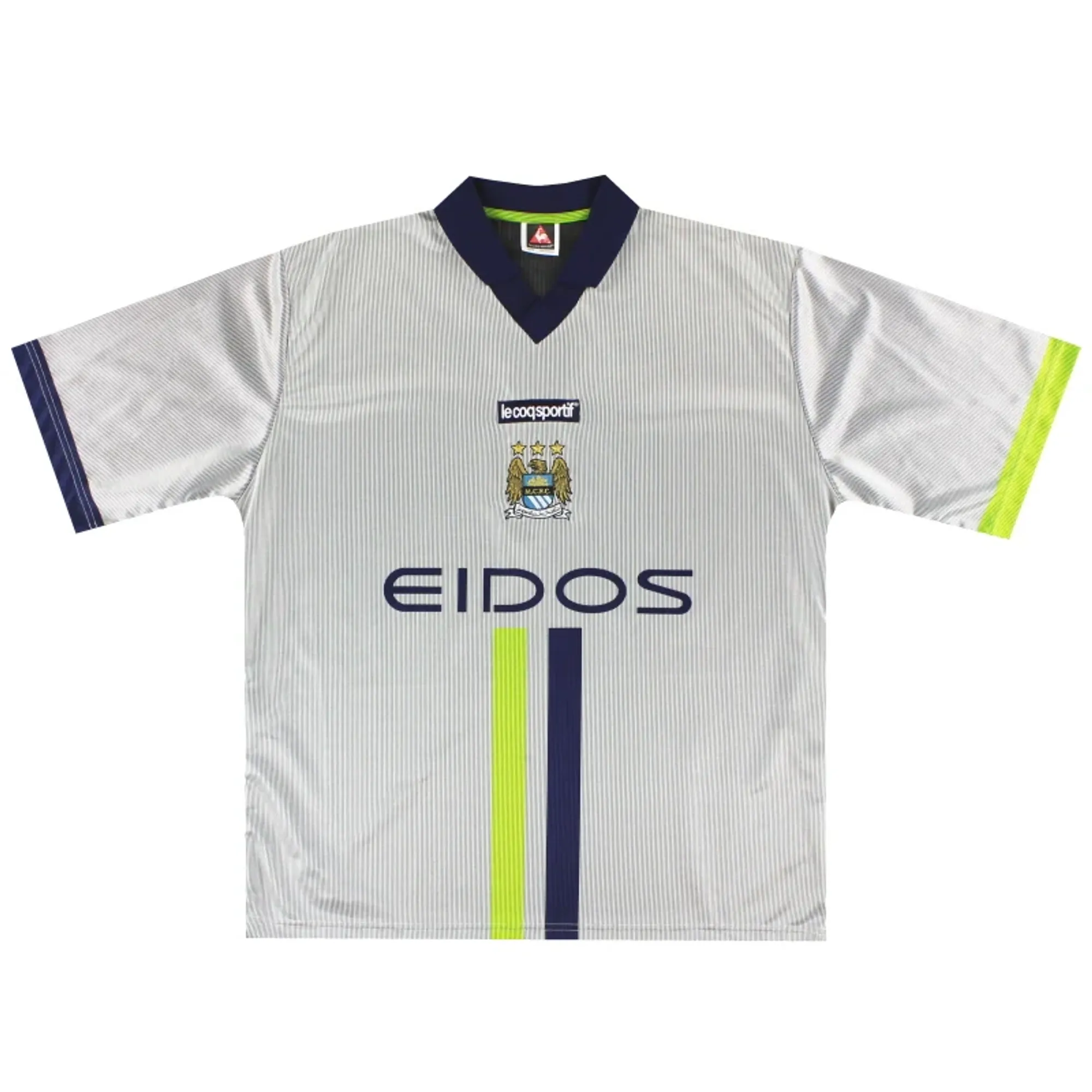 2000-02 Manchester City Le Coq Sportif Away Shirt L - Manchester City / Excellent 