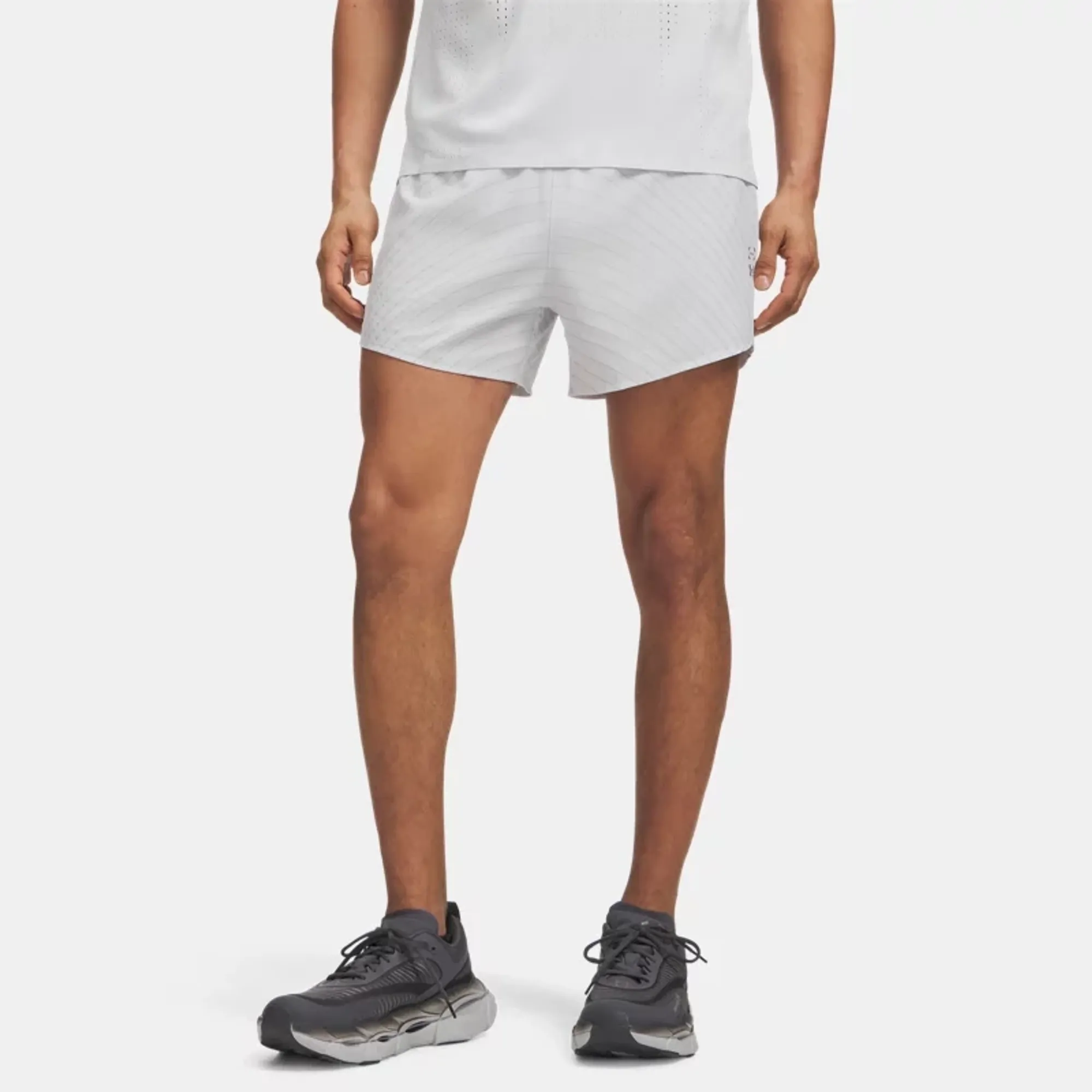 Under Armour Halo Run Reflective Men's Shorts Distant Gray / Reflective L