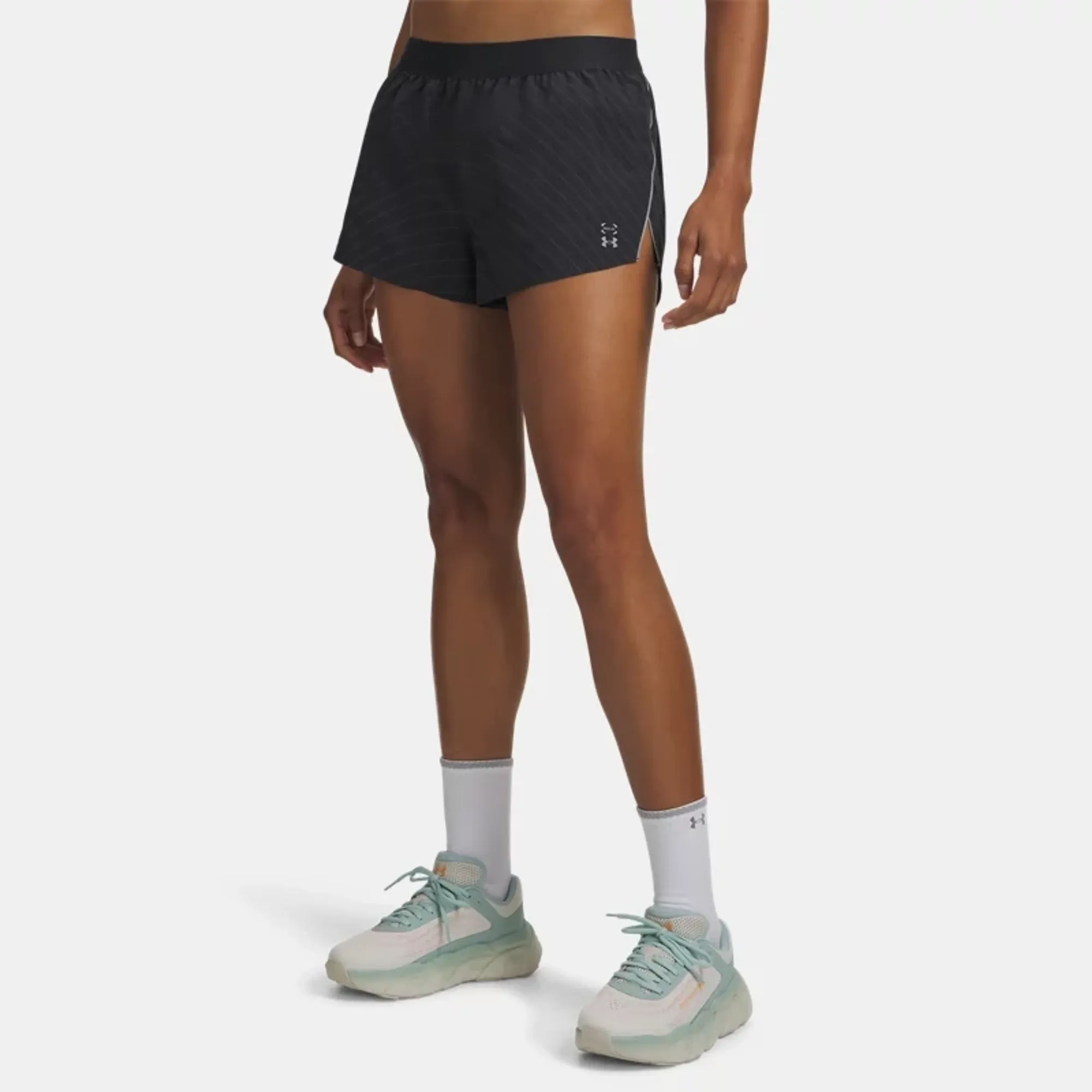 Under Armour  Halo Run Reflective Women's Shorts Anthracite / Reflective L