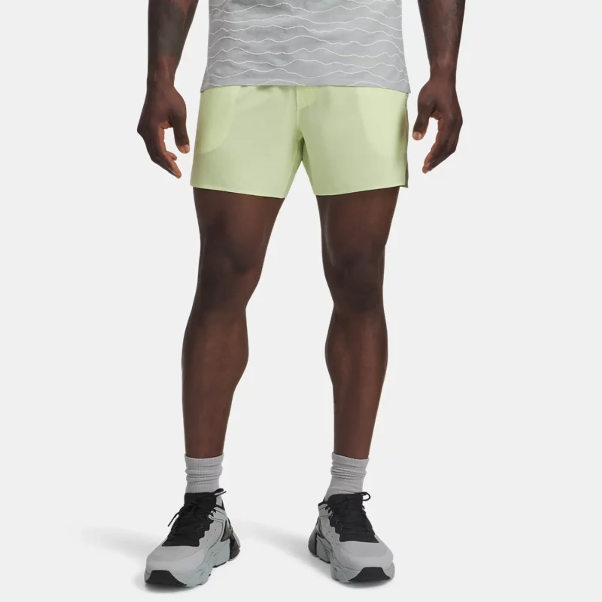 Under Armour  Halo Train Men's 5" Shorts Fade Green / Reflective L