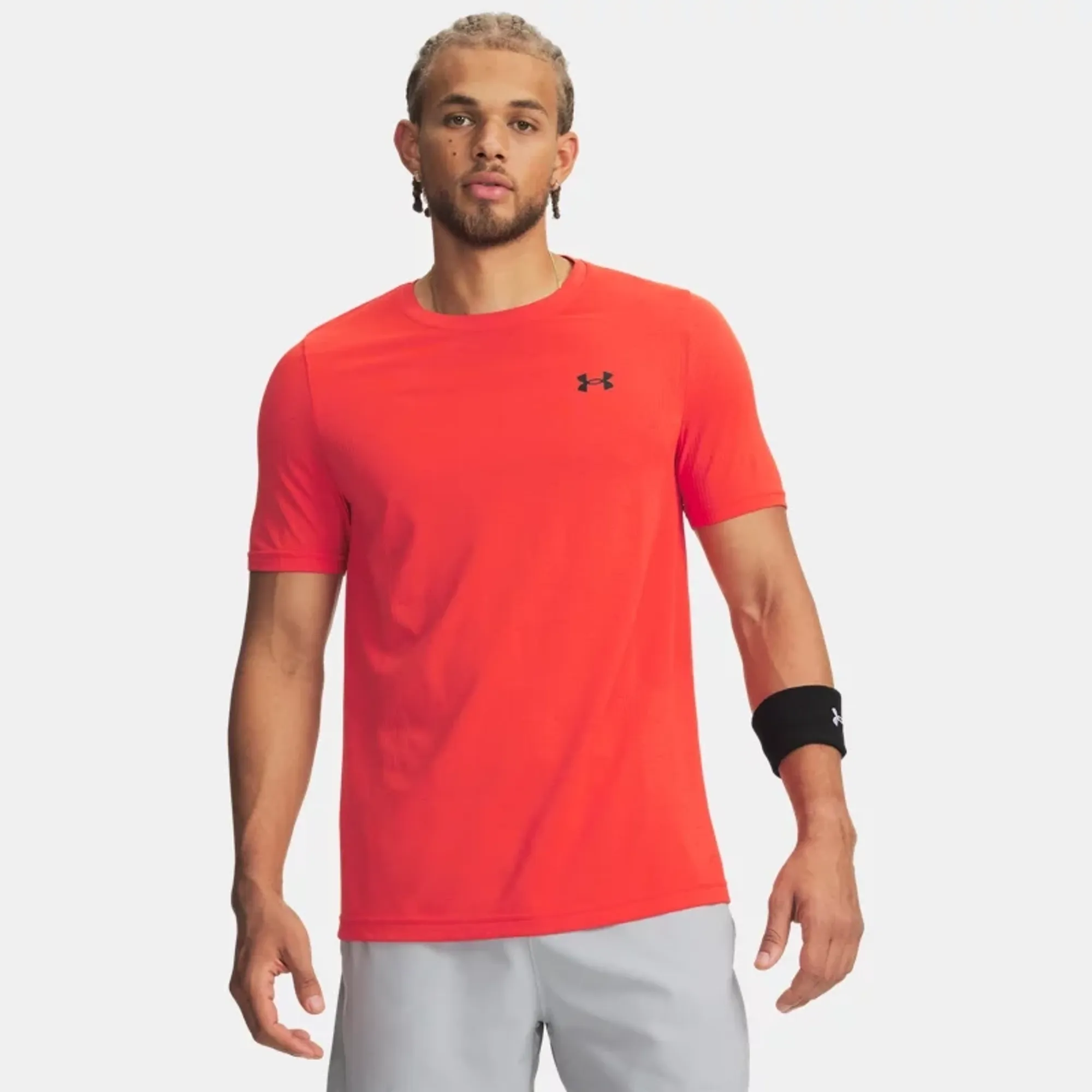 Under Armour  Vanish Seamless Men's Short Sleeve Venom Red / Black L