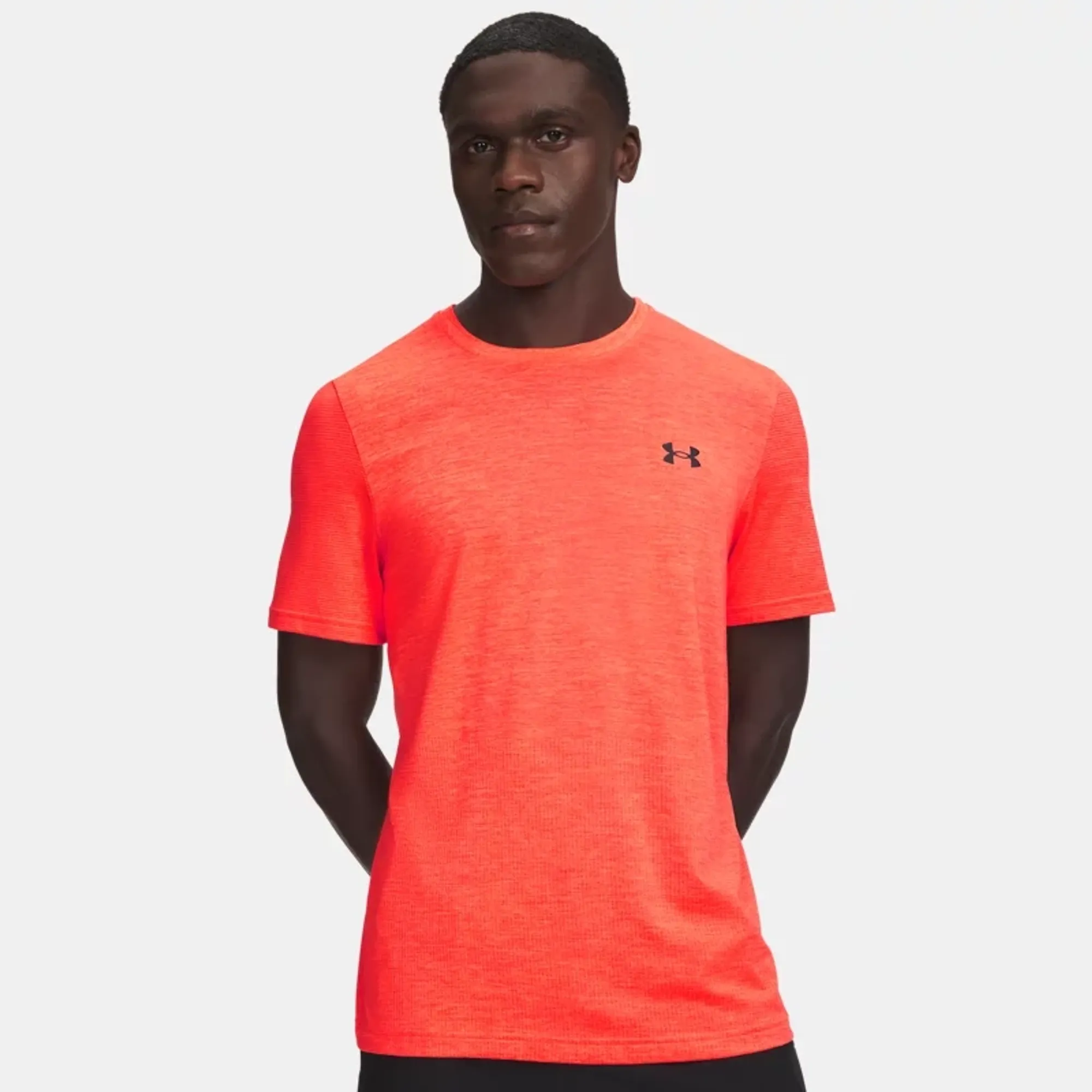 Under Armour  Vanish Elite Seamless Men's Short Sleeve Venom Red / Ultimate Black L