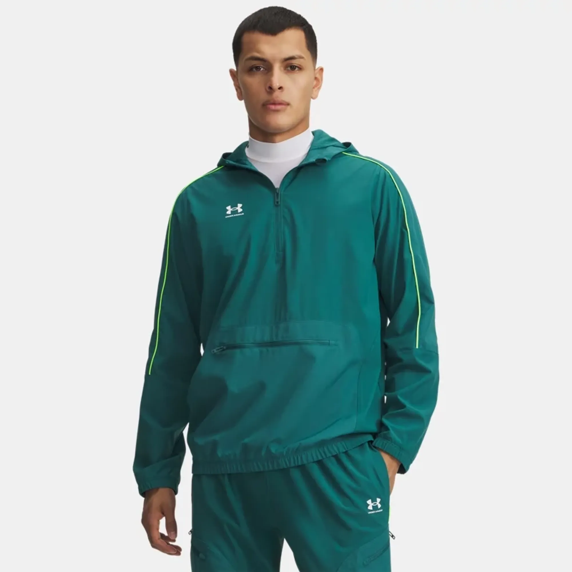 Under Armour  Challenger Men's Warmup Jacket Rack Green / White L