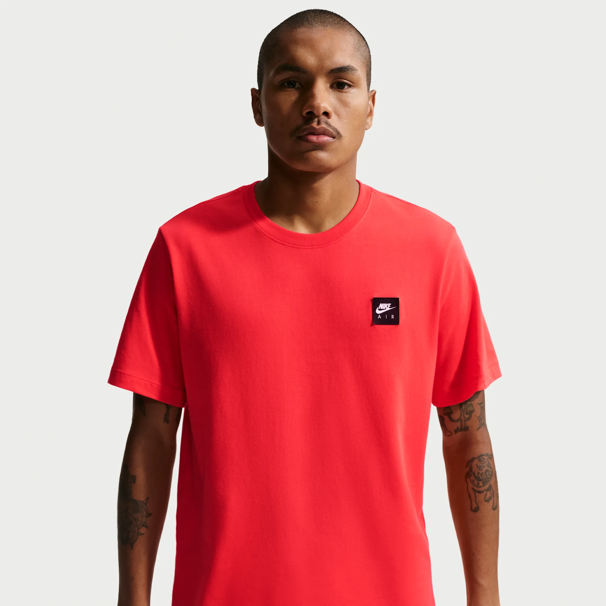 Nike T-Shirt - Red - Cotton