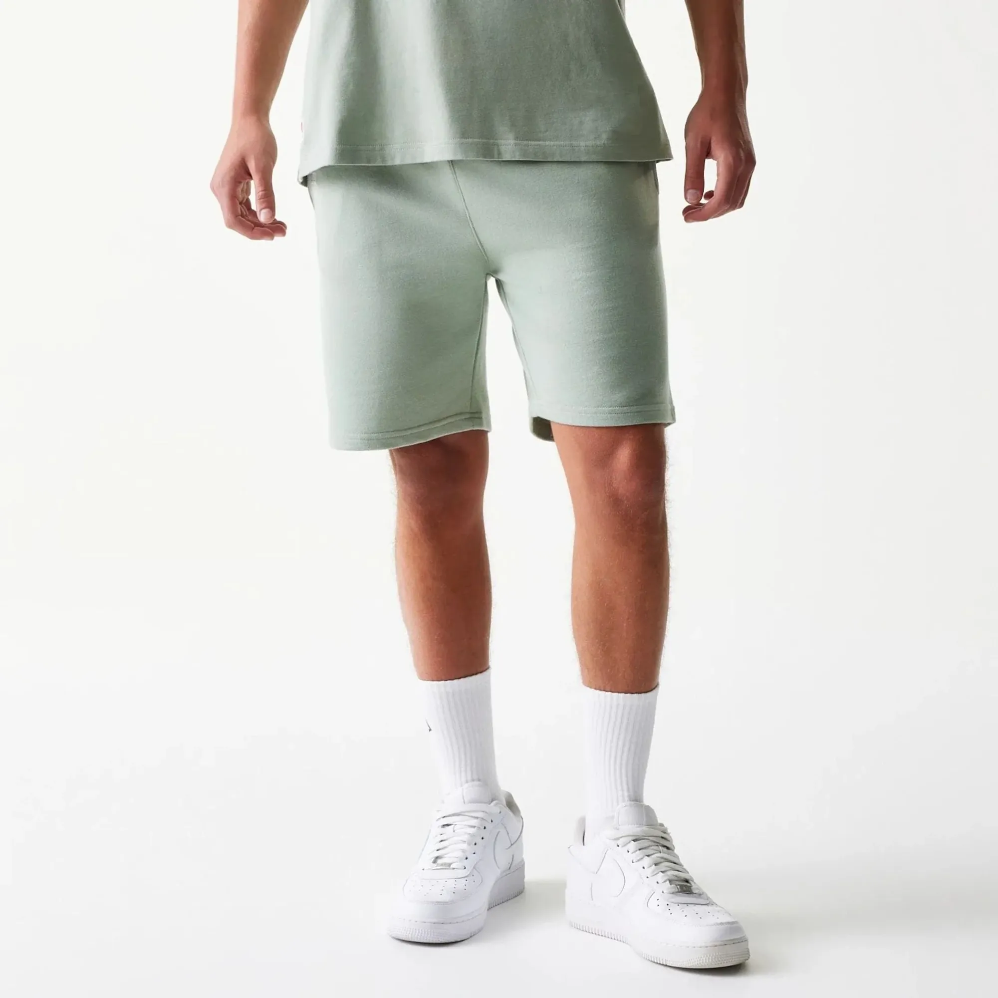 LA Dodgers MLB League Essential Midi Pastel Green Shorts New Era Cap adult unisex