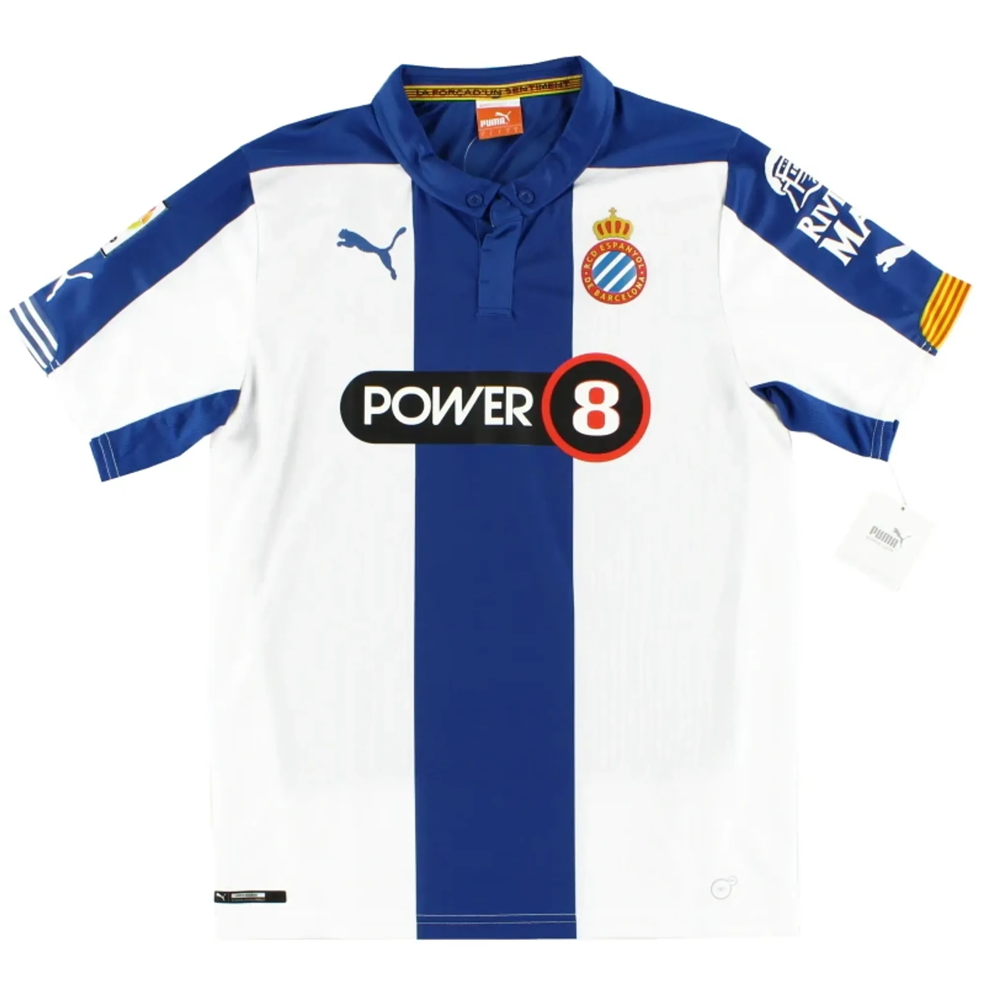 2014-15 Espanyol Puma Home Shirt *BNIB* - Espanyol / BNIB 