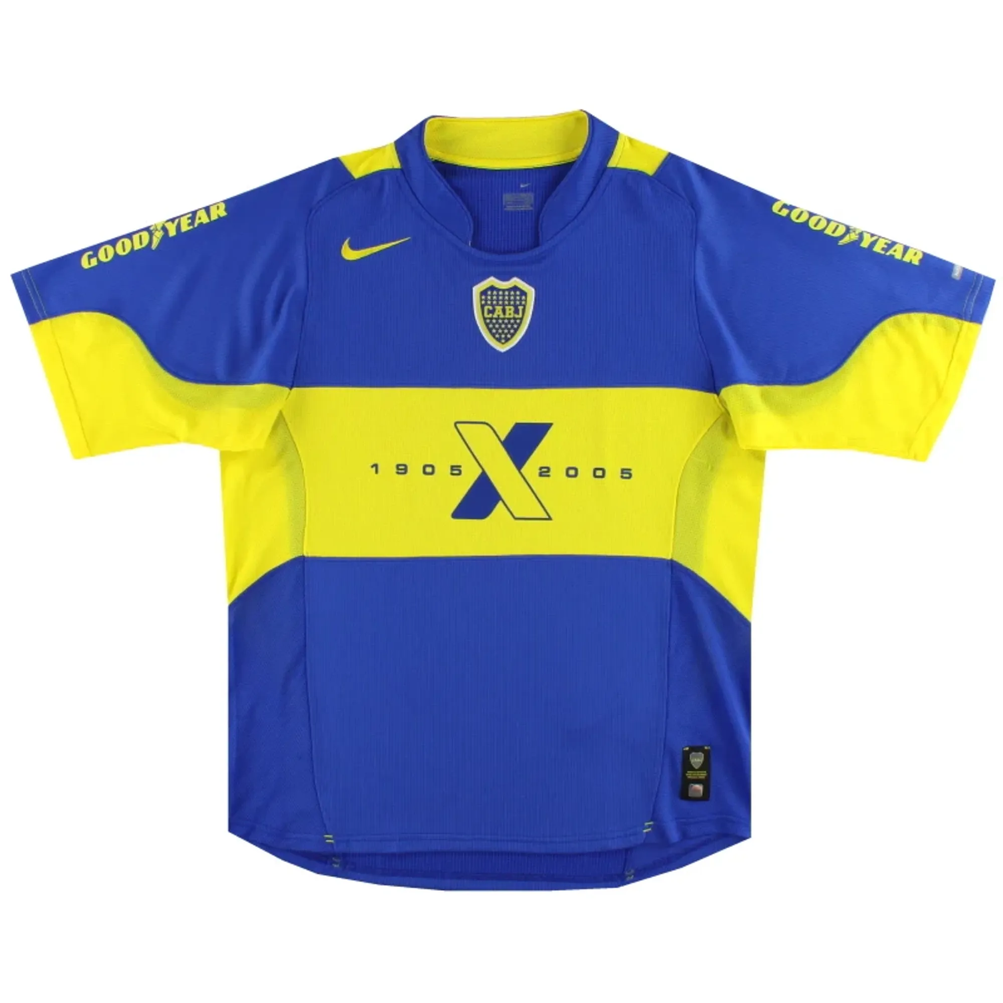 2005 Boca Juniors Nike Centenary Home Shirt S - Central and South American Clubs / Excellent 