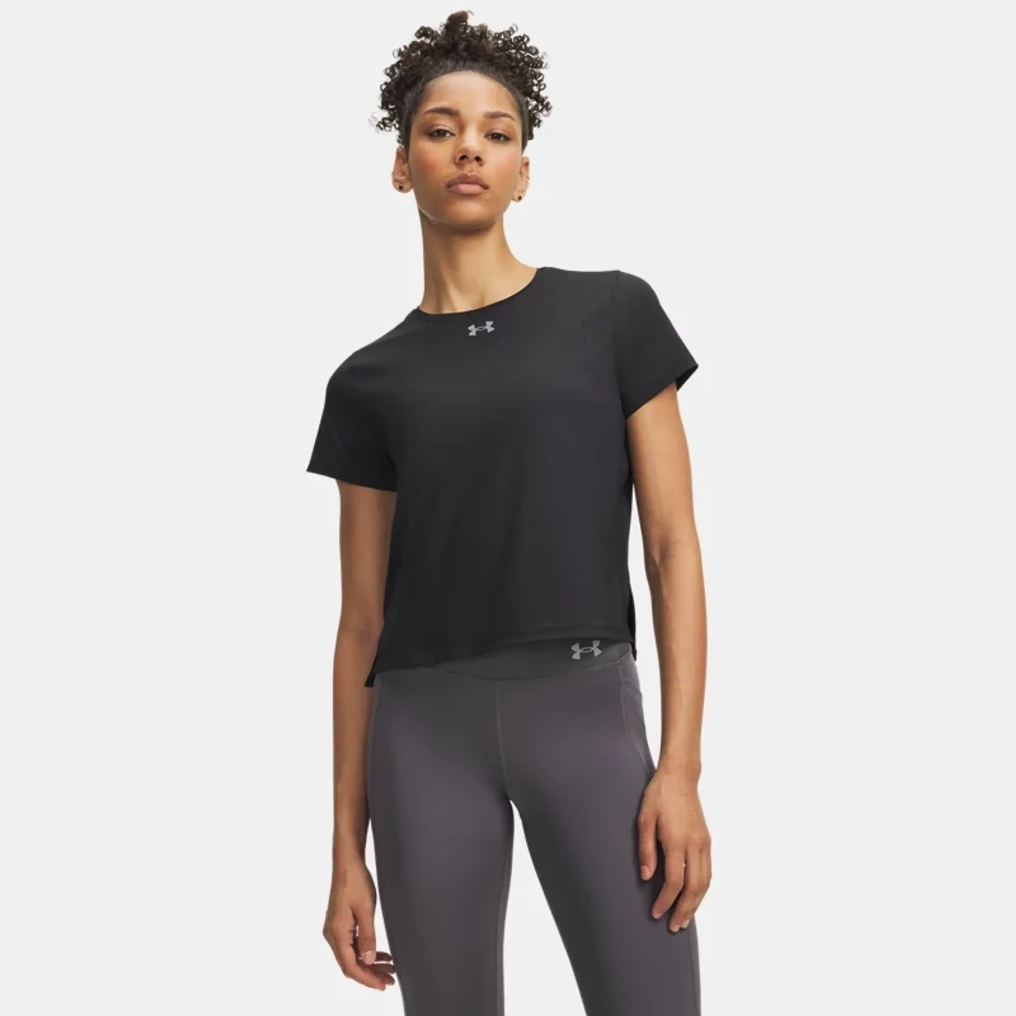Under Armour  Velociti Pro Women's Short Sleeve Black / Reflective L