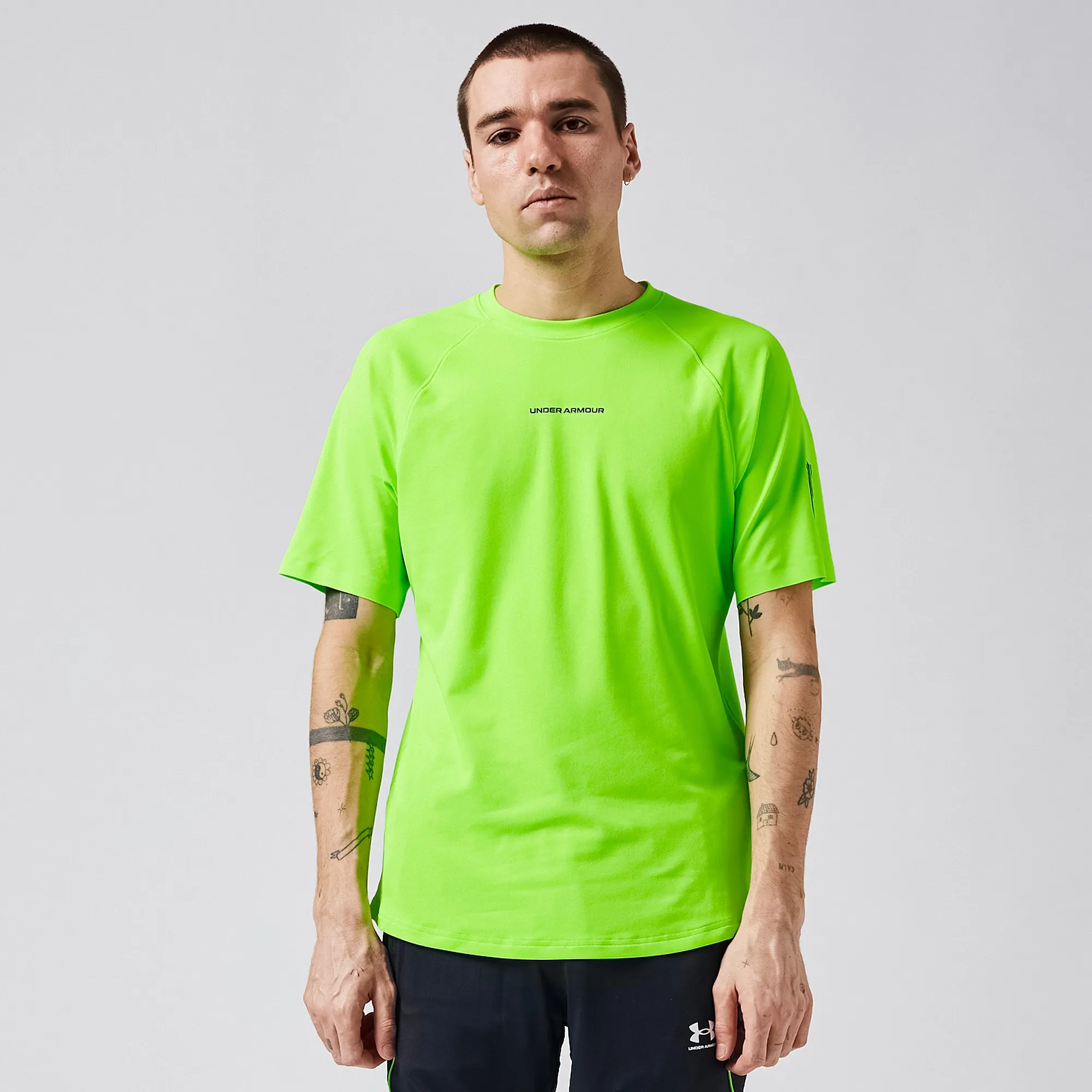 Under Armour  Challenger Elite Men's Short Sleeve Hyper Green / Black L