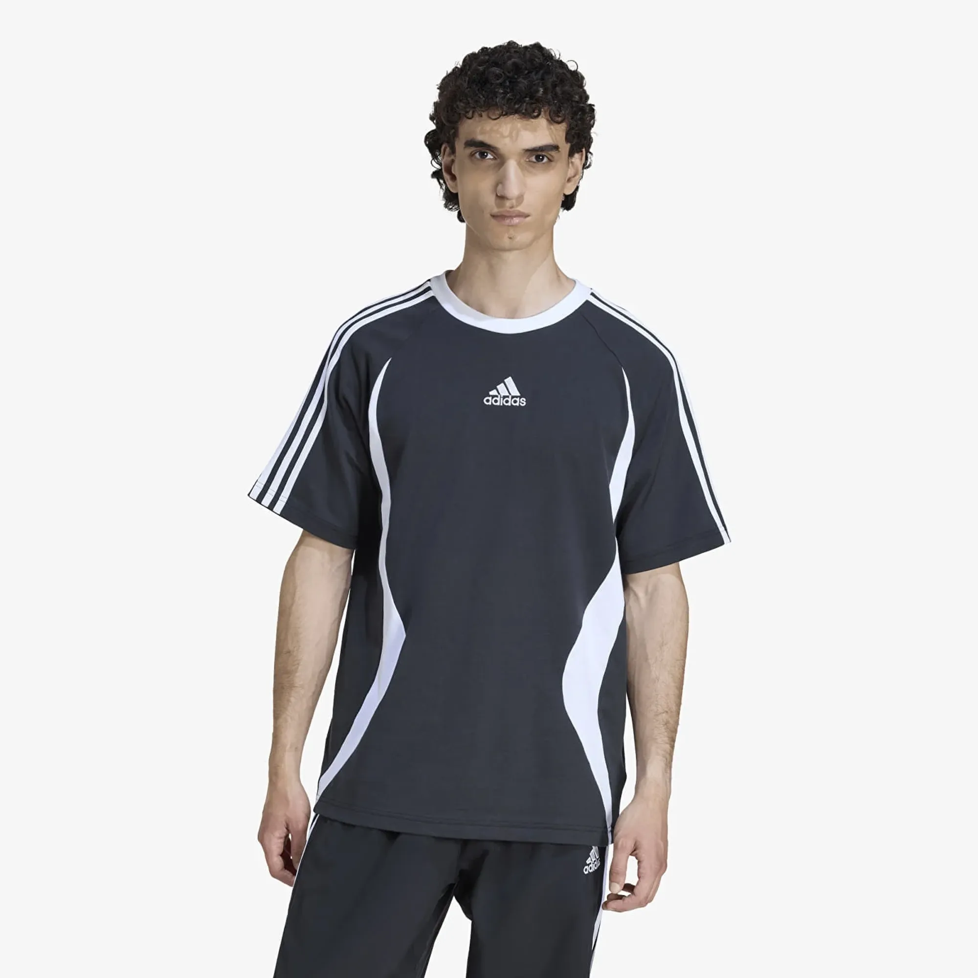 T-Shirt Adidas Teamgeist Tee Black/ White S