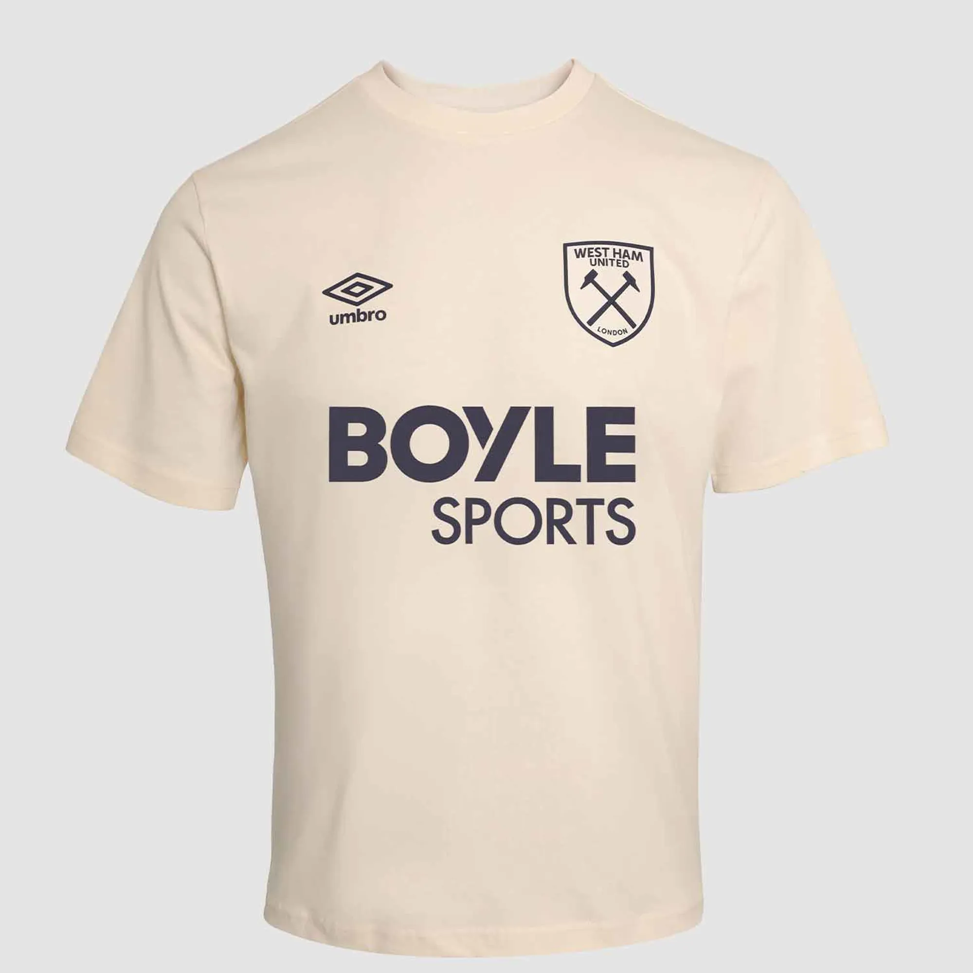 West Ham 25/26 Adult Ecru Presentation Jersey