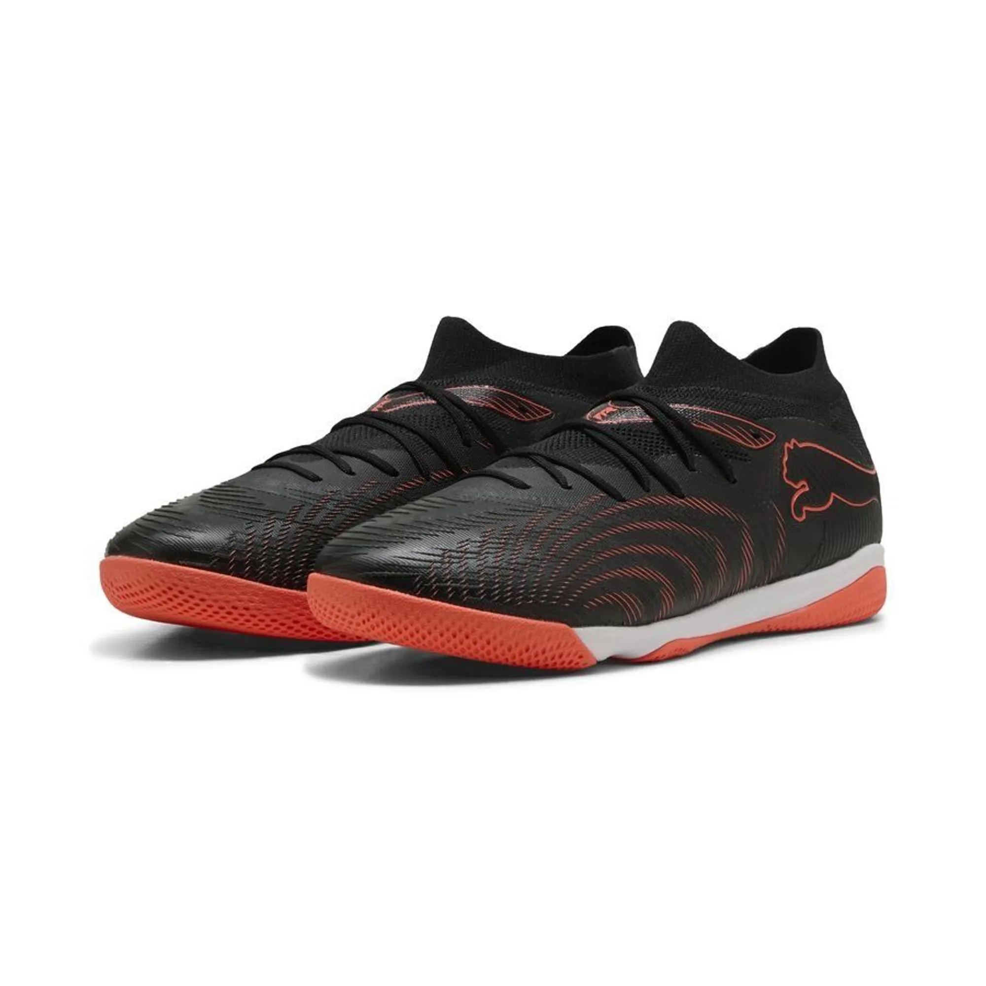 Puma Future 9 Match IN Puma Black Glowing Red Strong Gray