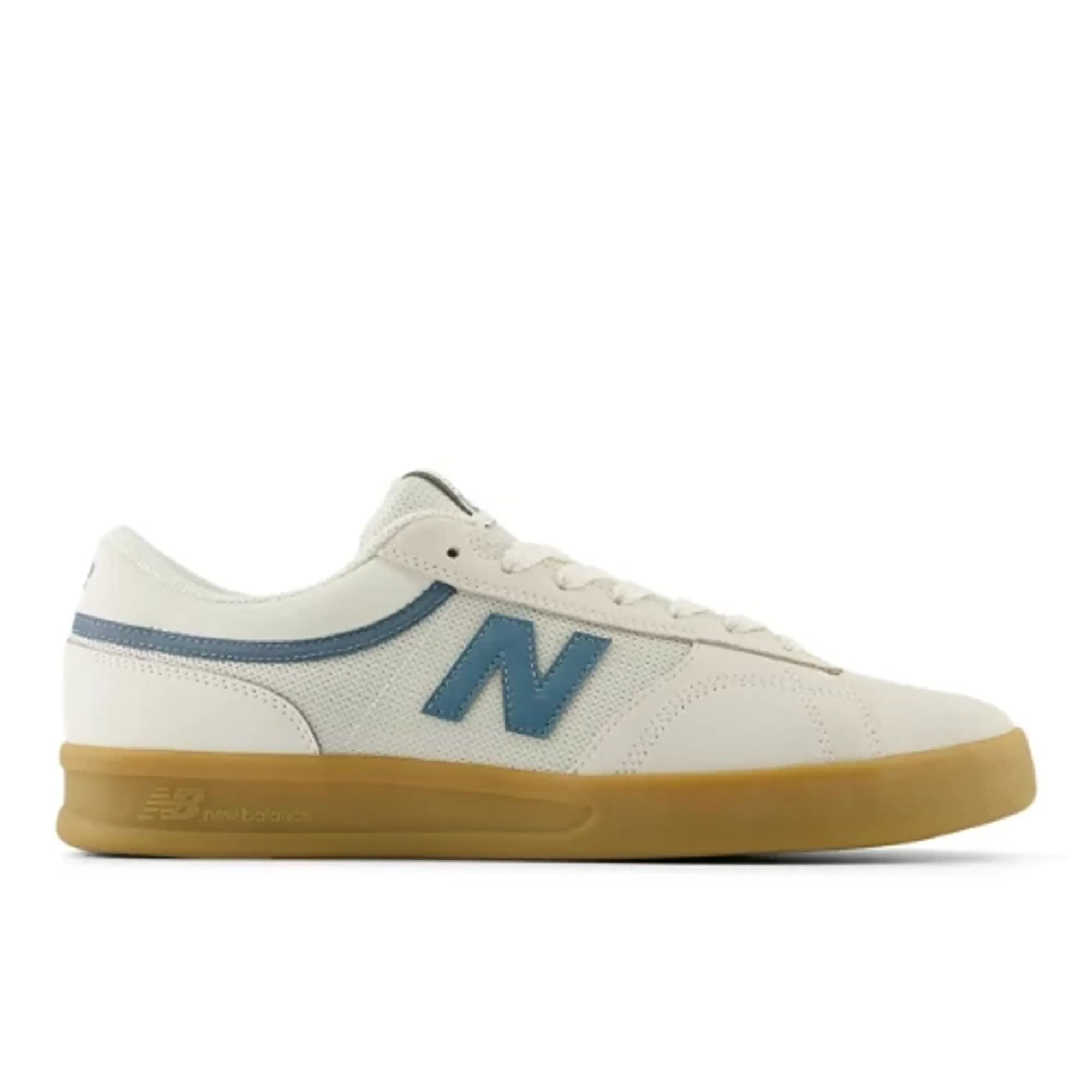 New Balance Unisex NB Numeric 430 in White/Blue Suede/Mesh