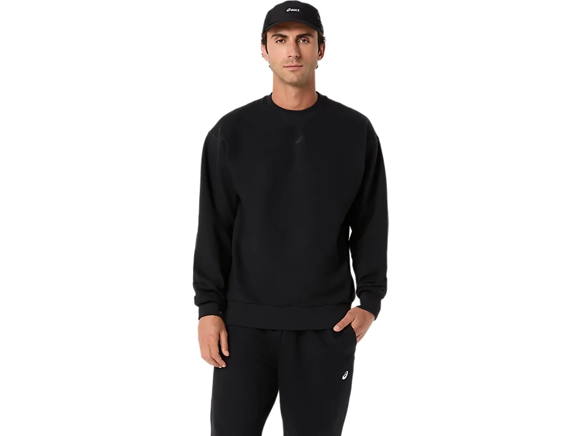 Asics Fleece Crew-Neck Top Relaxed