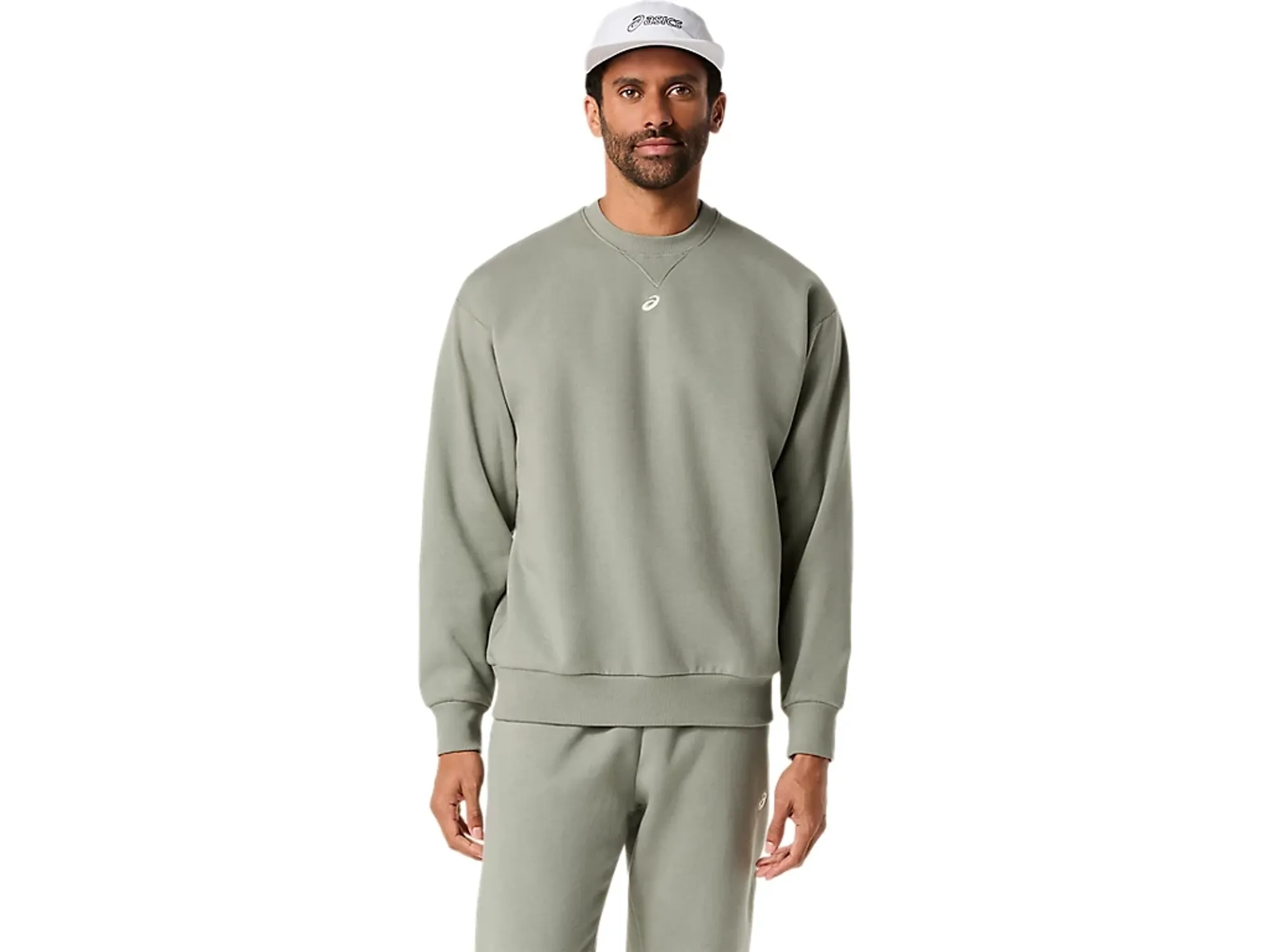 Asics Fleece Crew-Neck Top Relaxed
