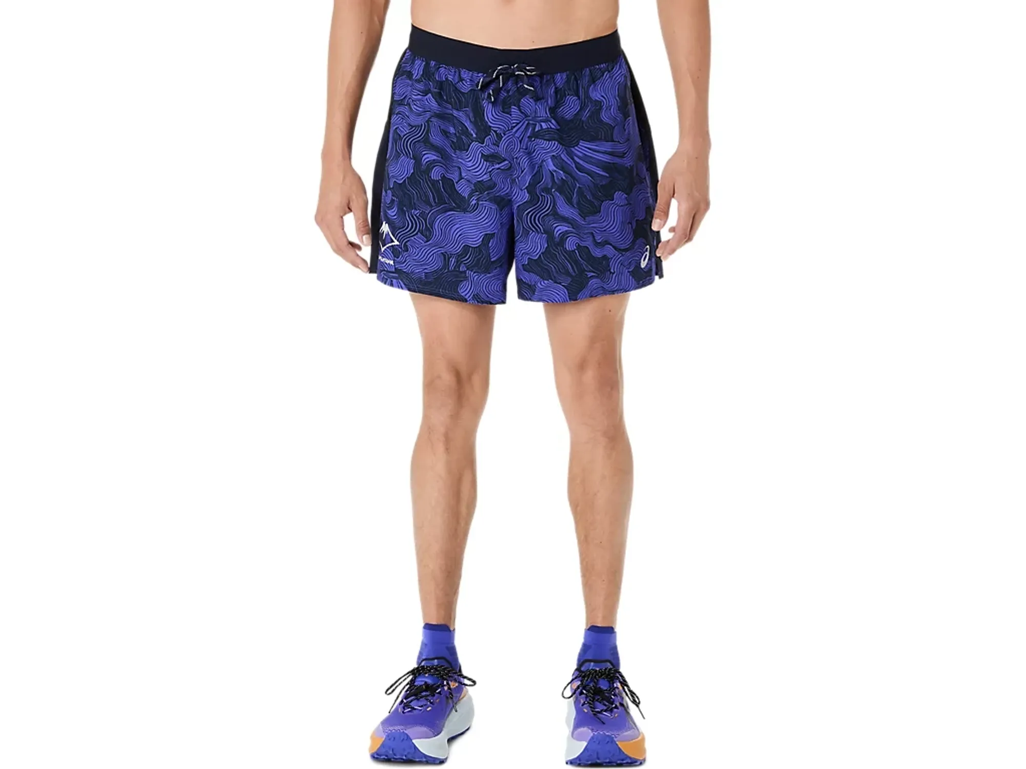 Asics Fujitrail  All Over Print 5In Short