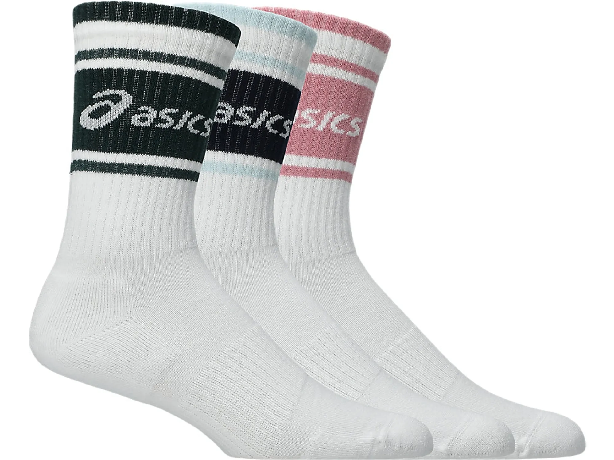 Asics Aeg 3 Pack Asics Logo Crew Sock