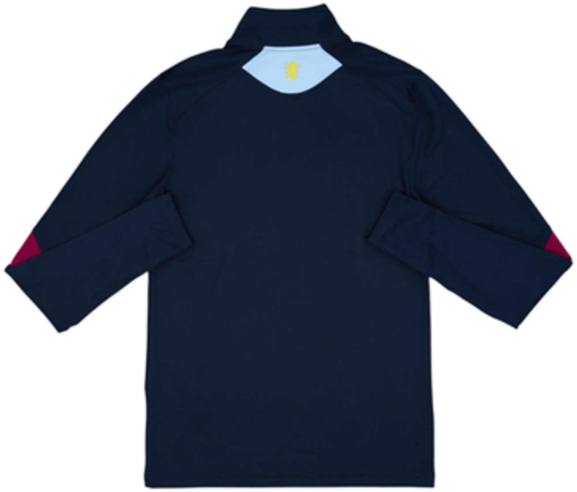 2016-17 Aston Villa Under Armour 1/4 Zip Drill Top - 9/10 - (S)