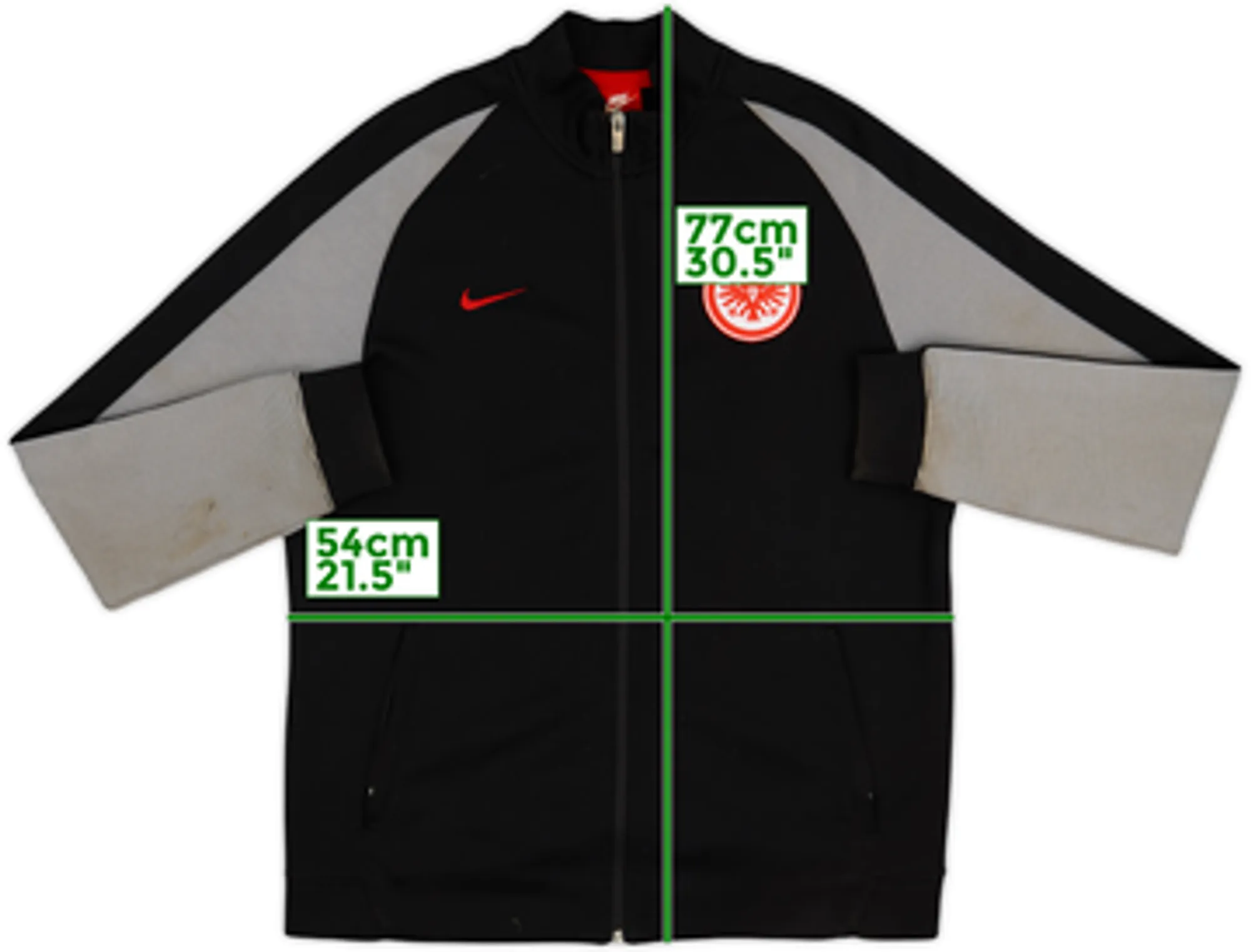 2016-17 Eintracht Frankfurt Nike Track Jacket - 5/10 - (M)