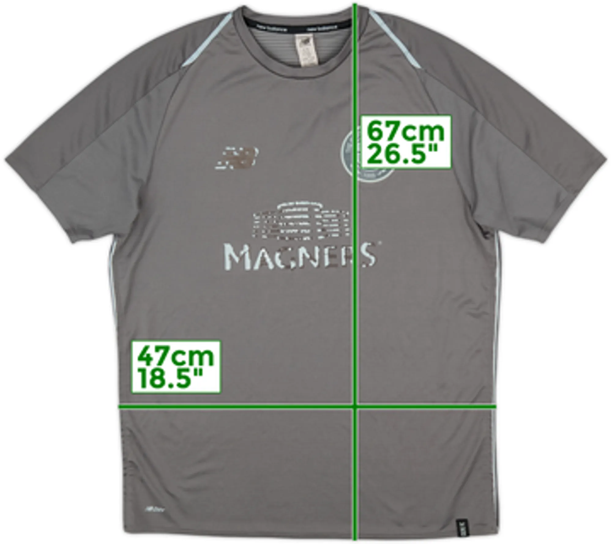 2018-19 Celtic New Balance Training Shirt - 4/10 - (M)