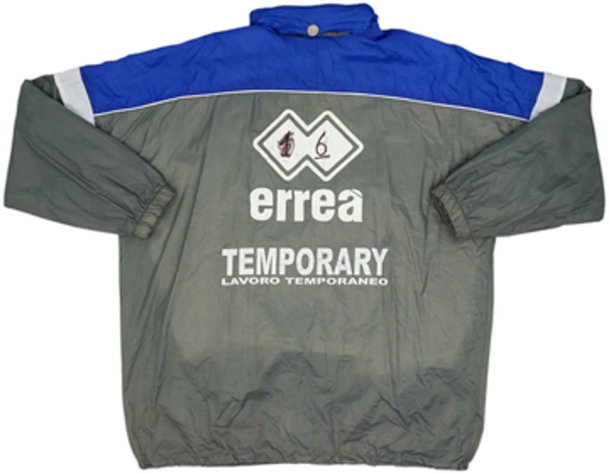 2002-03 Como Errea Hooded Rain Jacket - 5/10 - (XL)