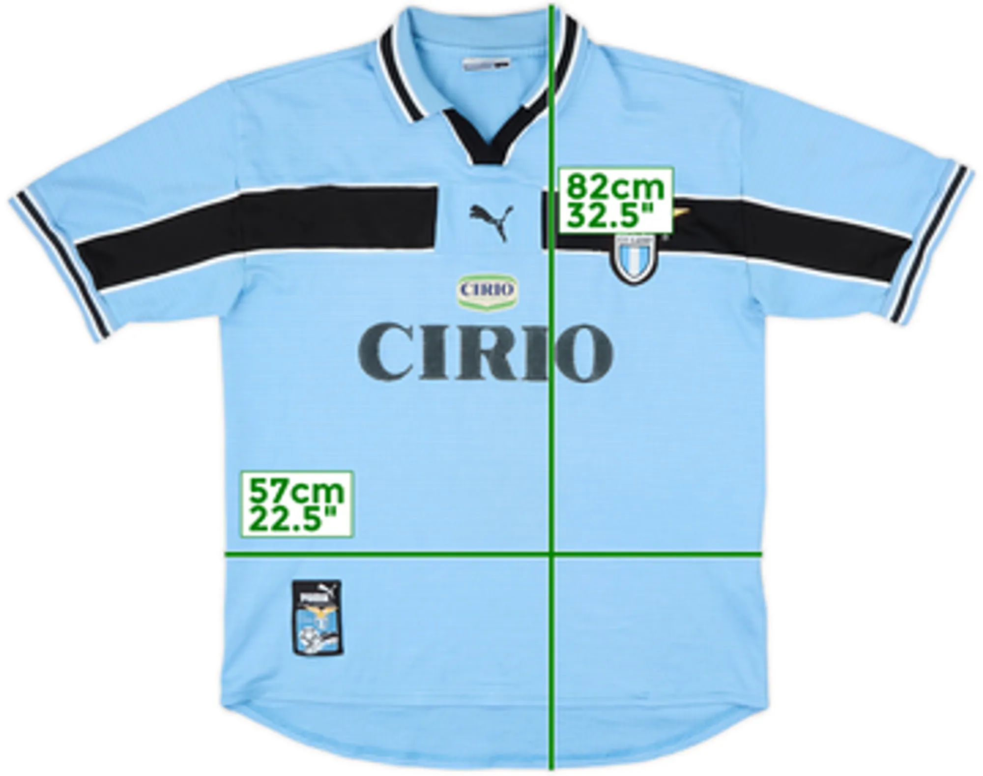 1998-00 Lazio Home Shirt - 5/10 - (XL)