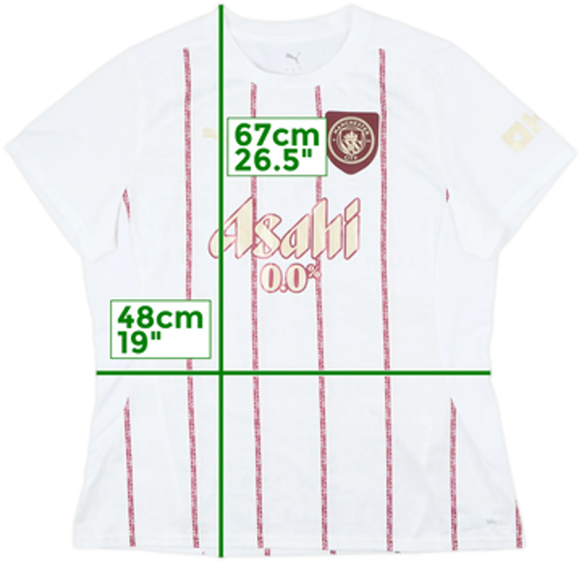 2024-25 Manchester City Puma Pre-Match Training Shirt - 10/10 - (Women's L)