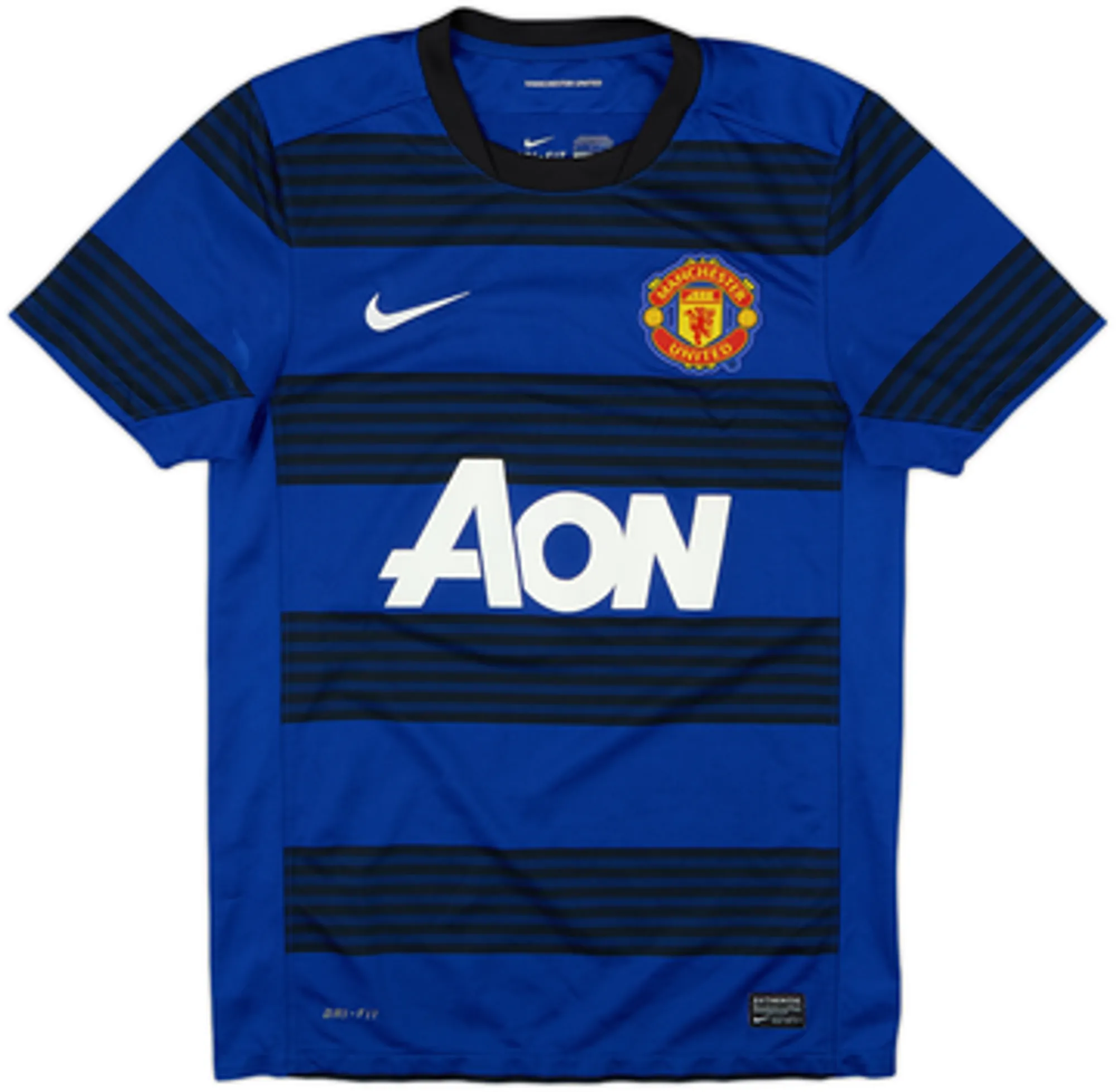 2011-13 Manchester United Away Shirt Young #18 - 8/10 - (S)