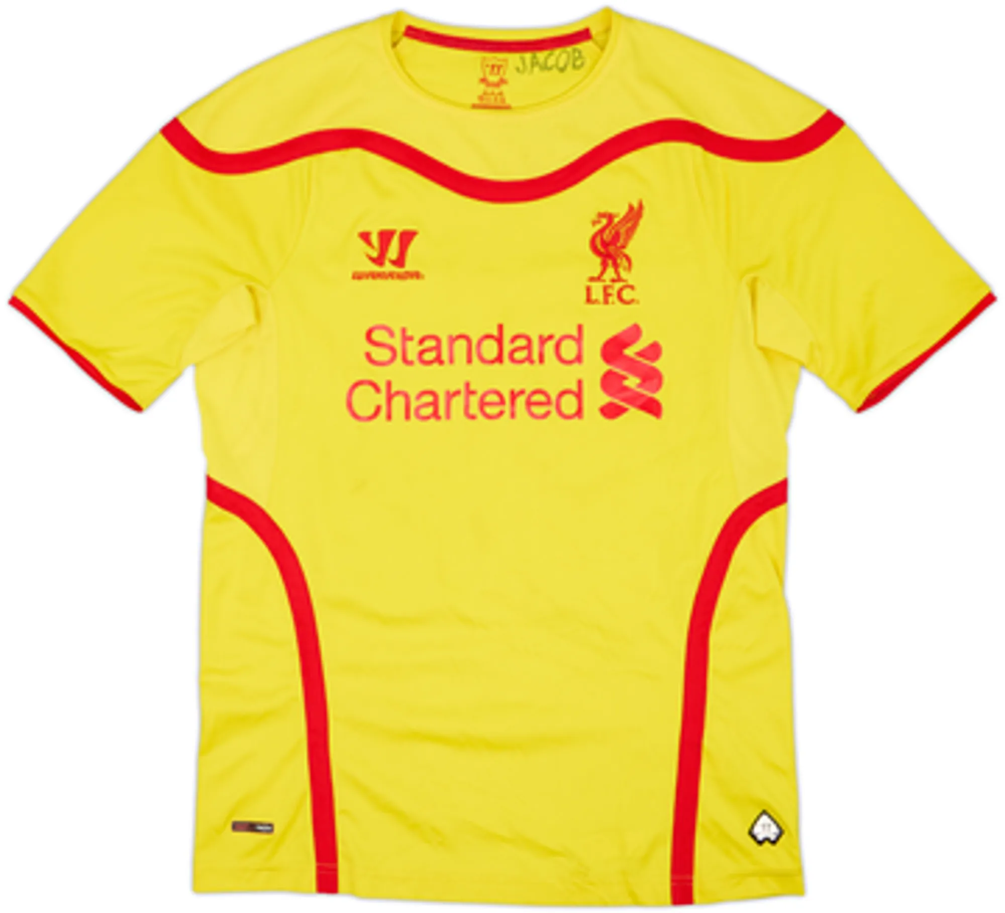 2014-15 Liverpool Away Shirt Lallana #20 - 5/10 - (S)