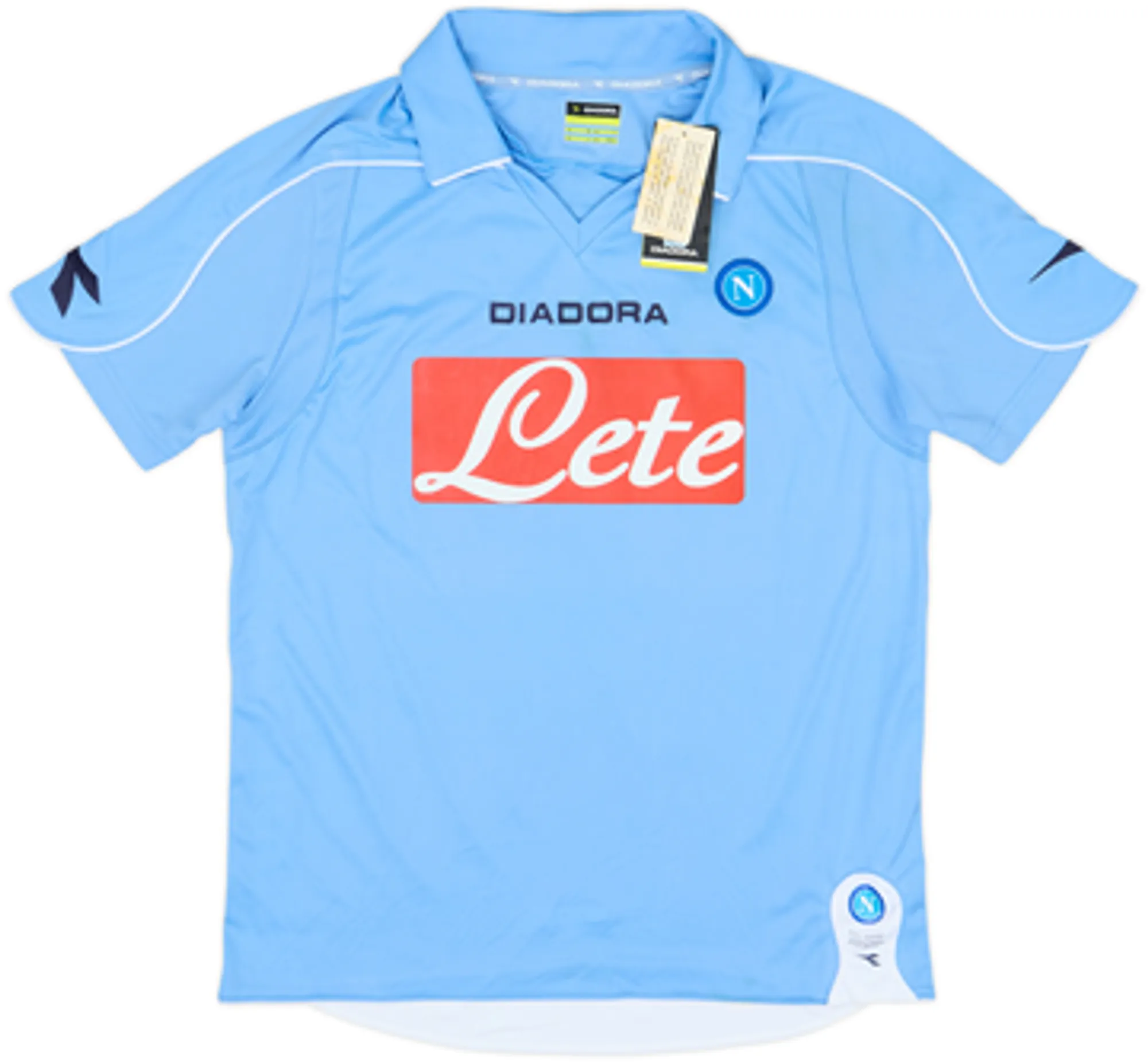 2008-09 Napoli Home Shirt Lavezzi #7 (S)