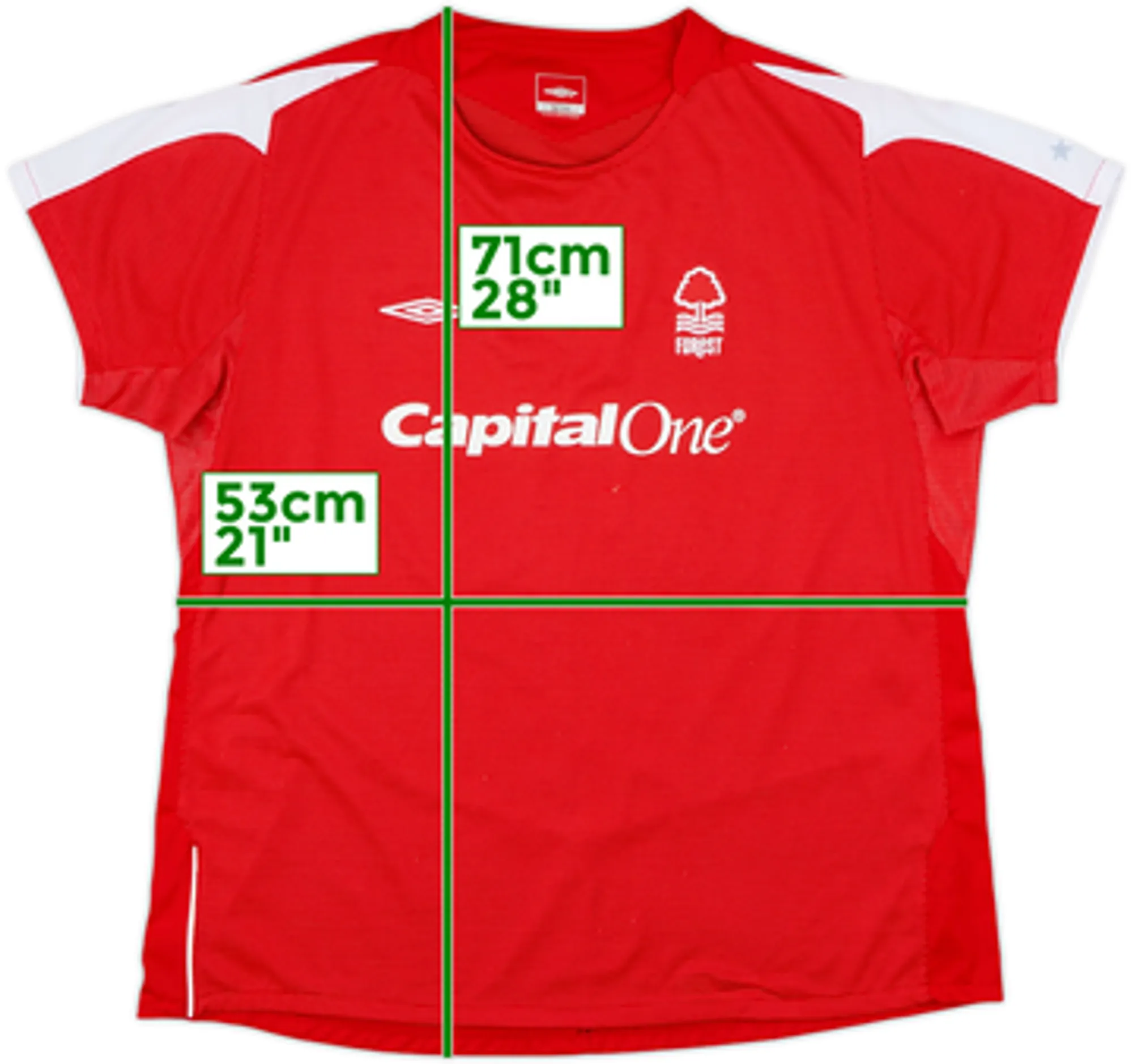 2004-06 Nottingham Forest Home Shirt - 9/10 - (Women's L)