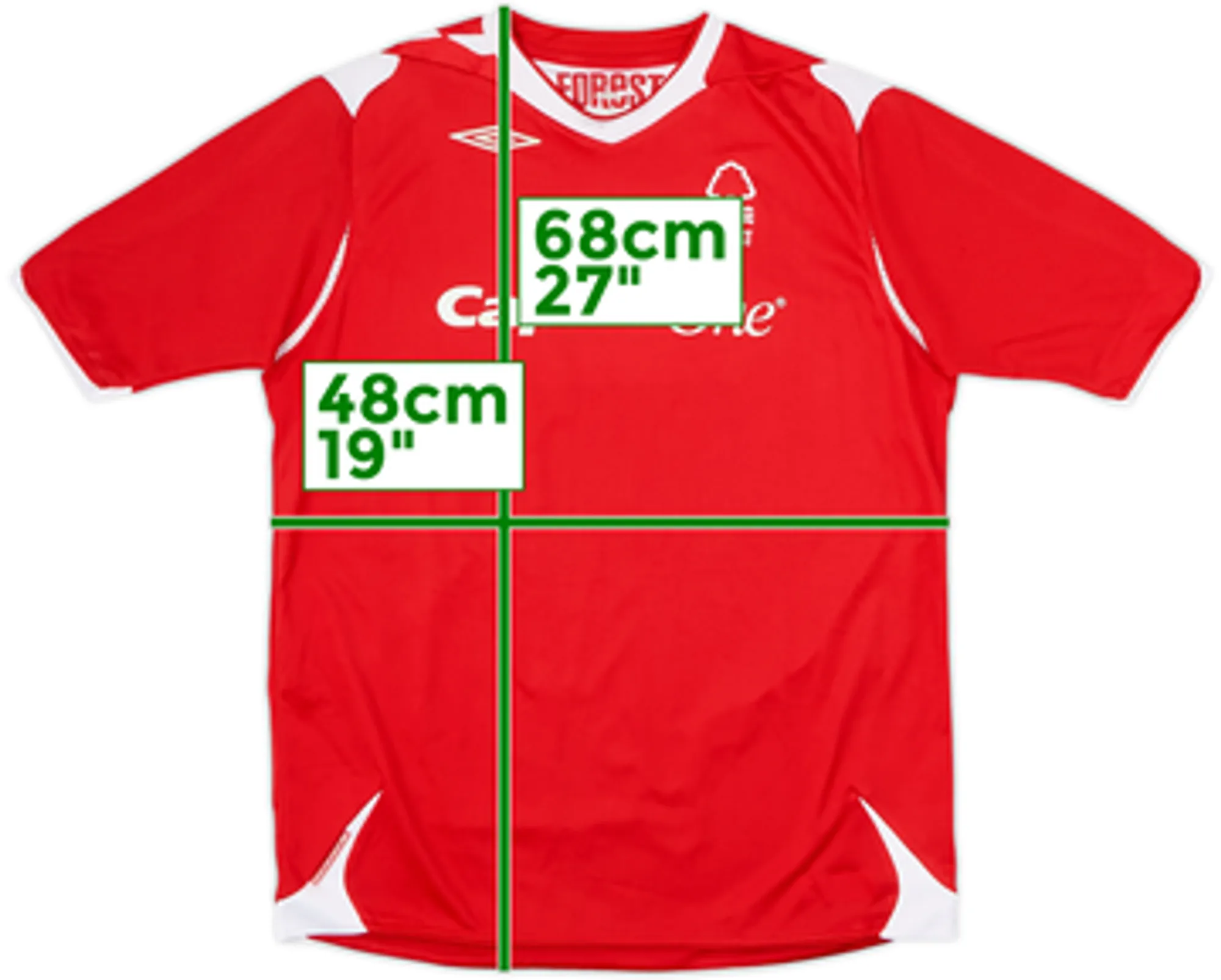 2006-08 Nottingham Forest Home Shirt - 8/10 - (L)