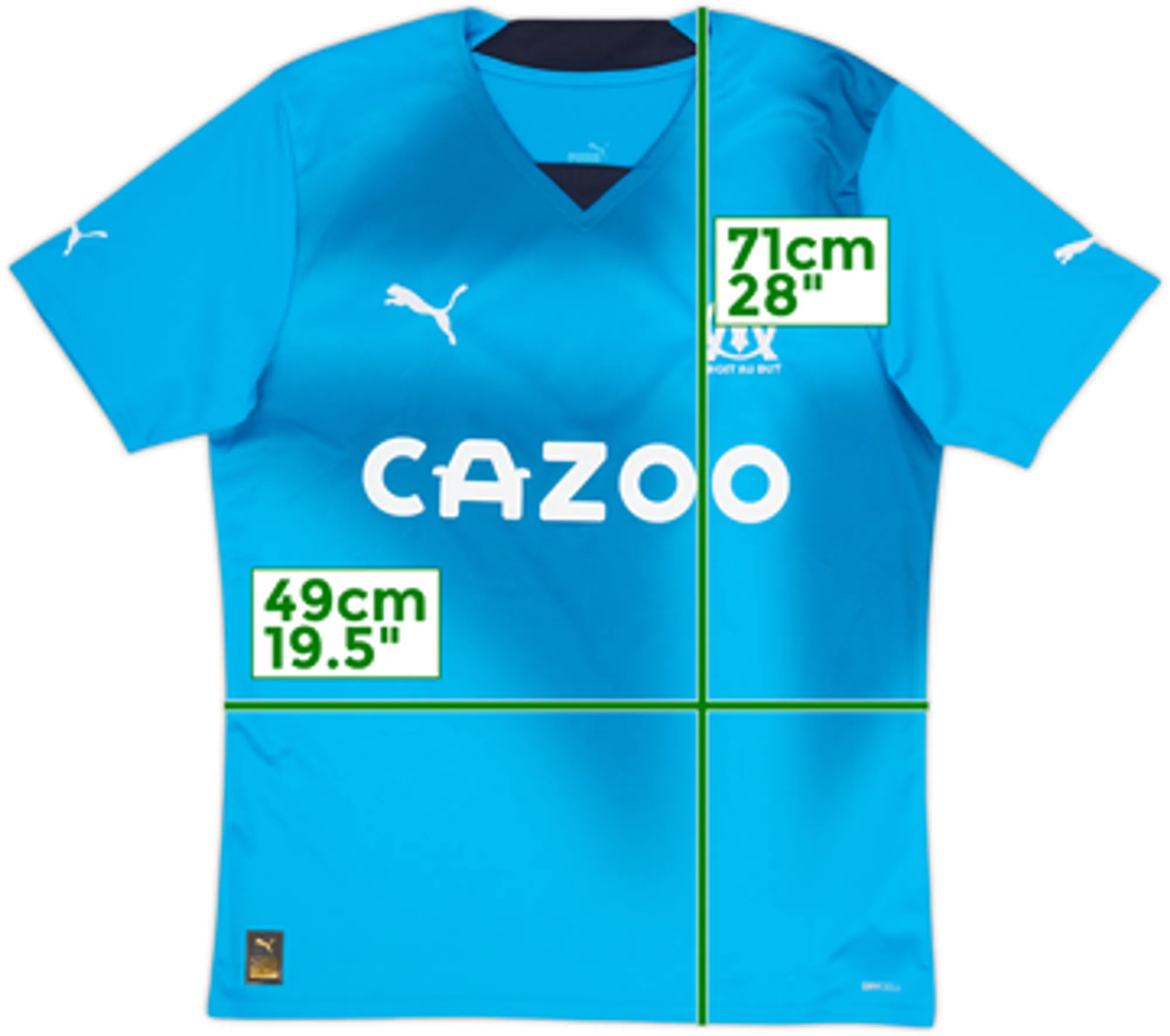 2022-23 Olympique Marseille Third Shirt - 8/10 - (M)