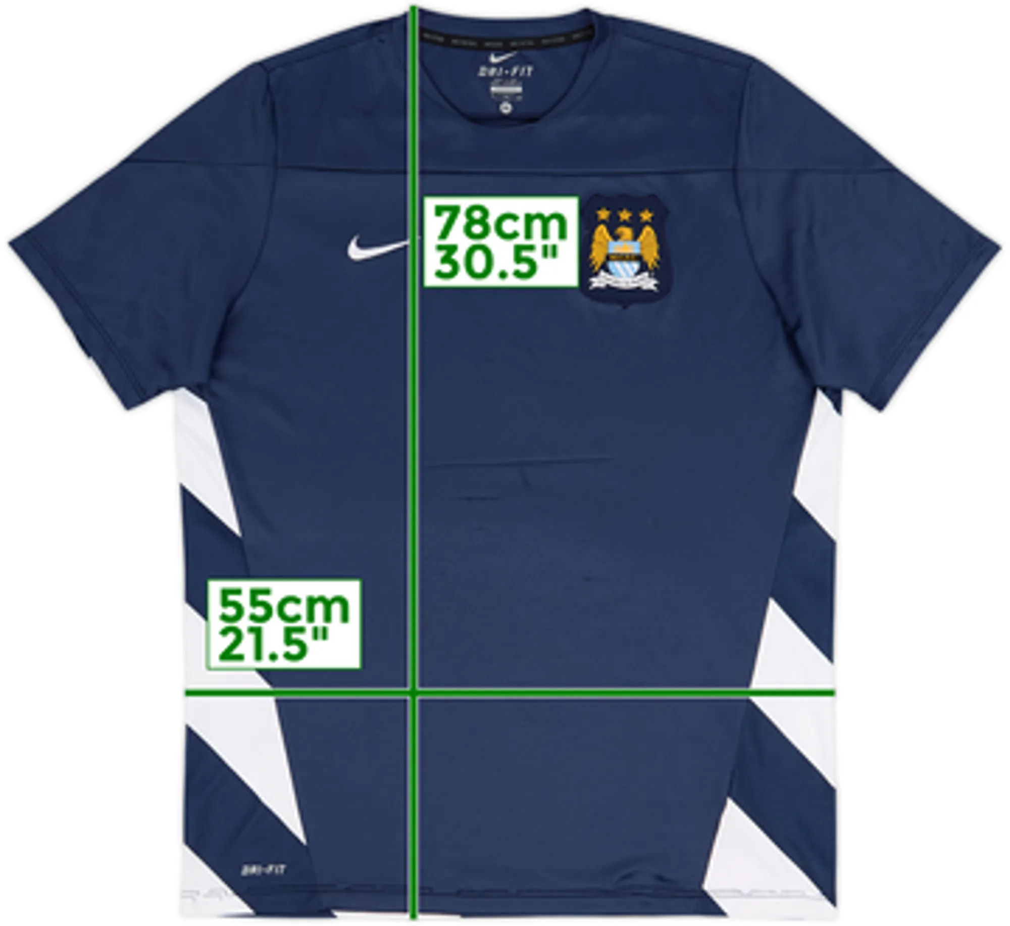 2013-14 Manchester City Nike Training Shirt - 5/10 - (XL)